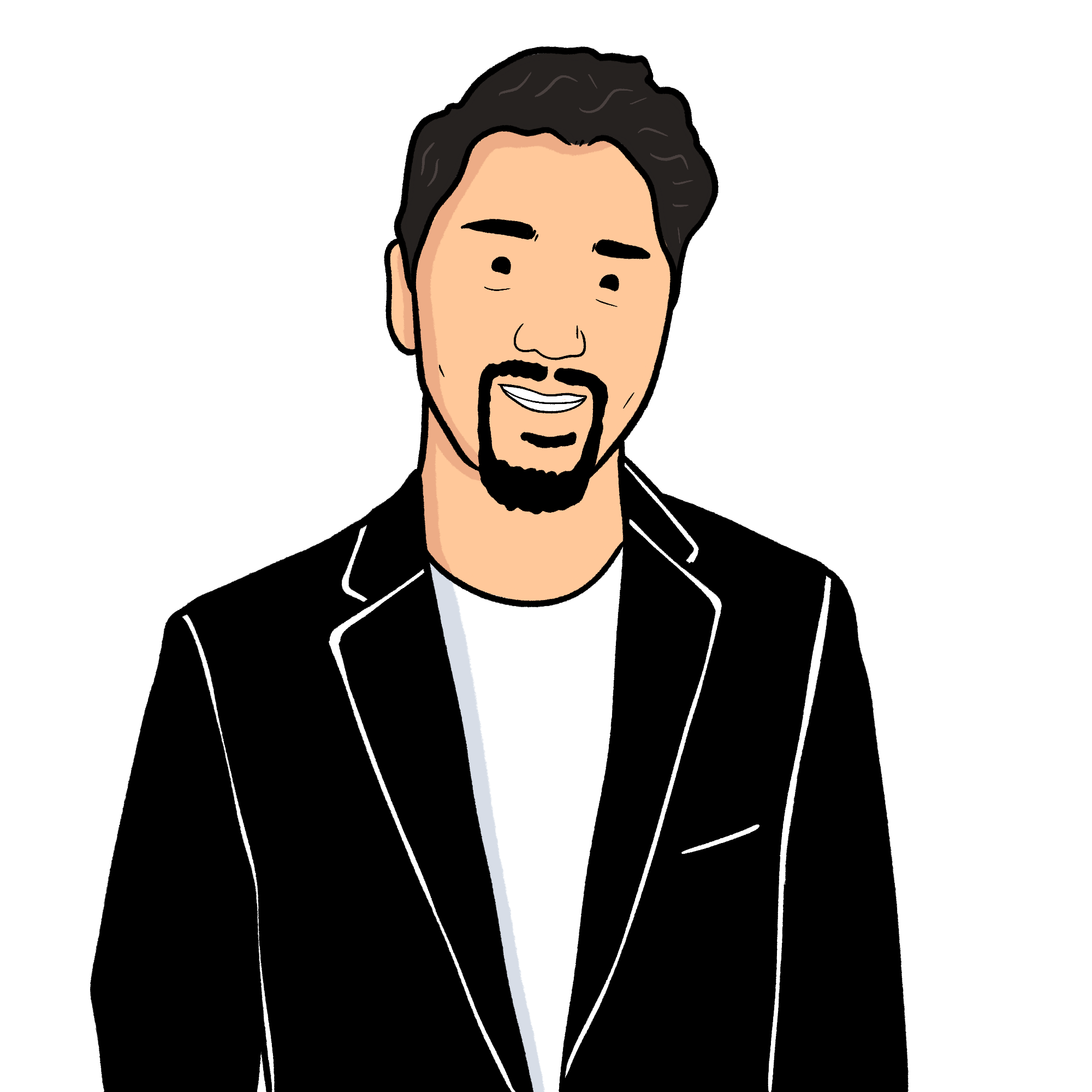 illustration of Paul Quinonez