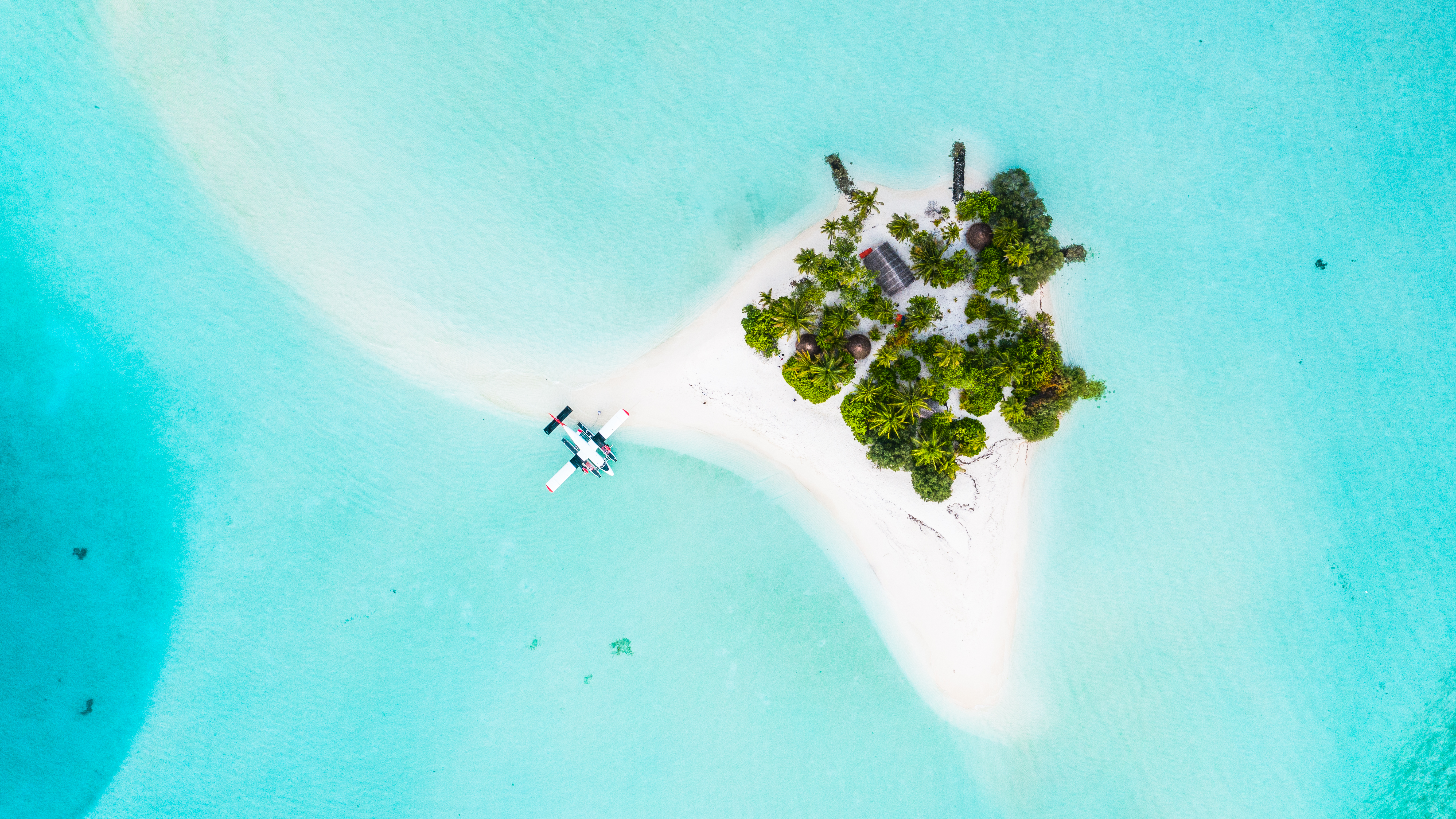 A trip to one of the many uninhabited islands in the vast blue ocean