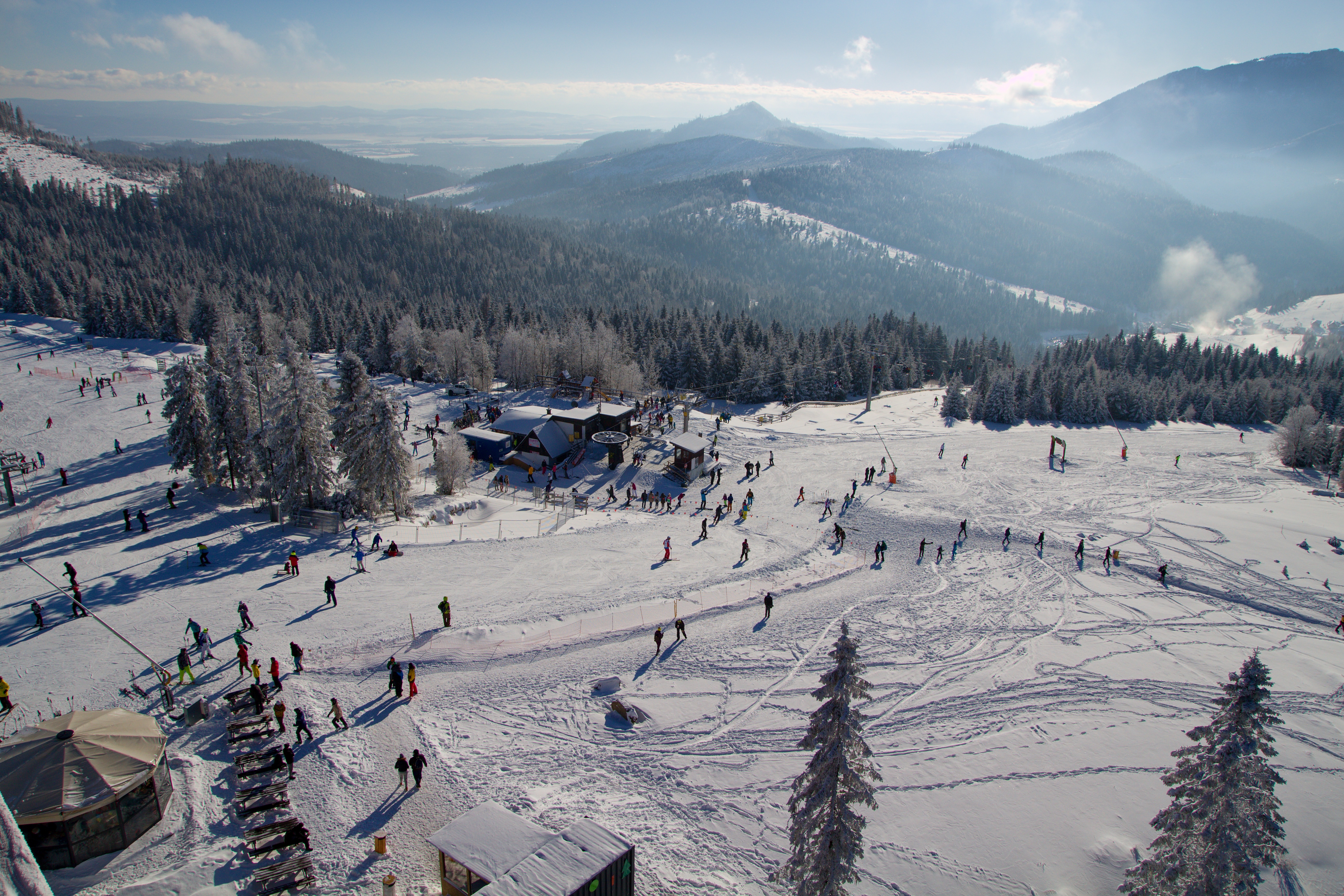 Ski resort Bachledova Valley, Slovakia