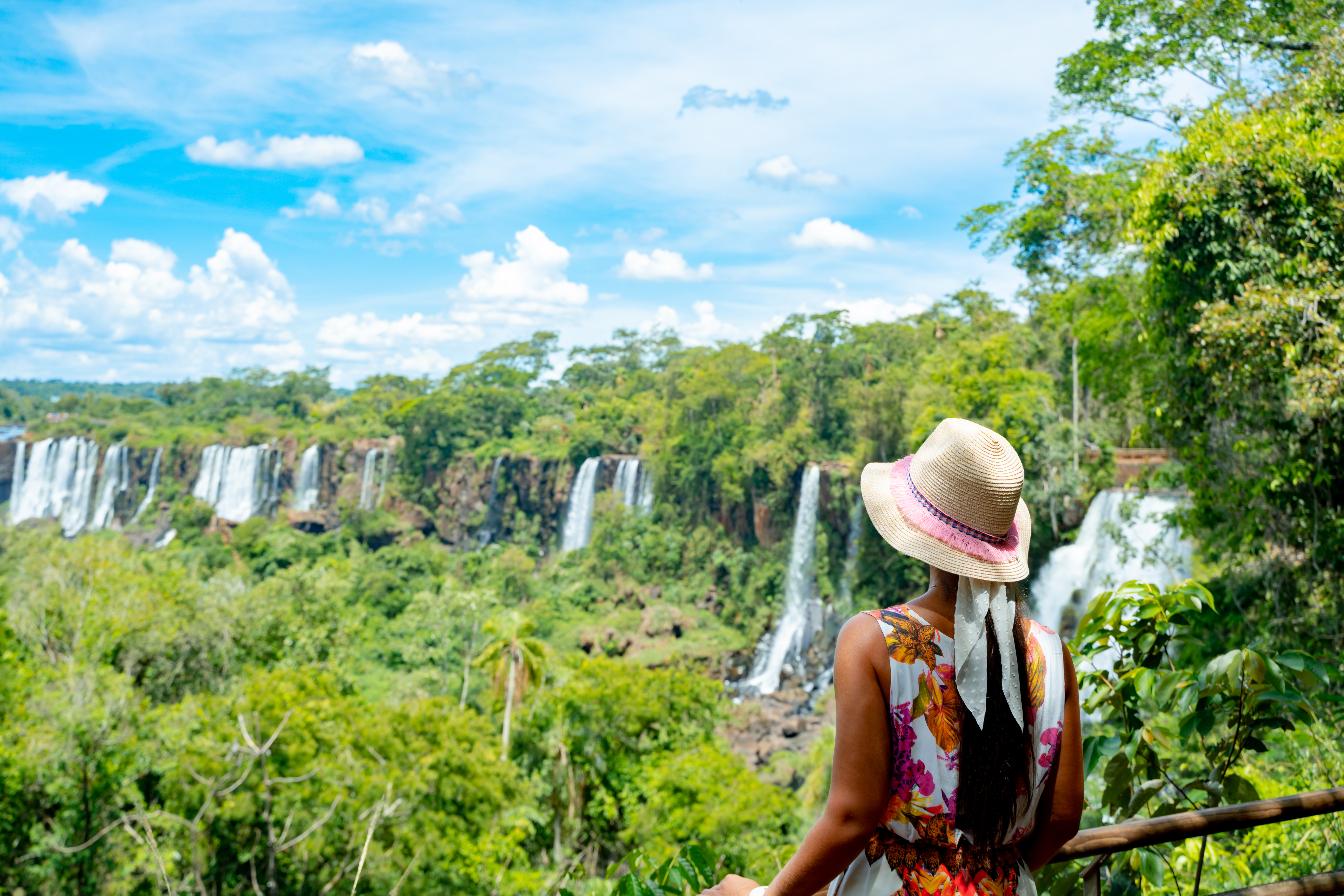 Amazing Iguassu Falls in Brazil