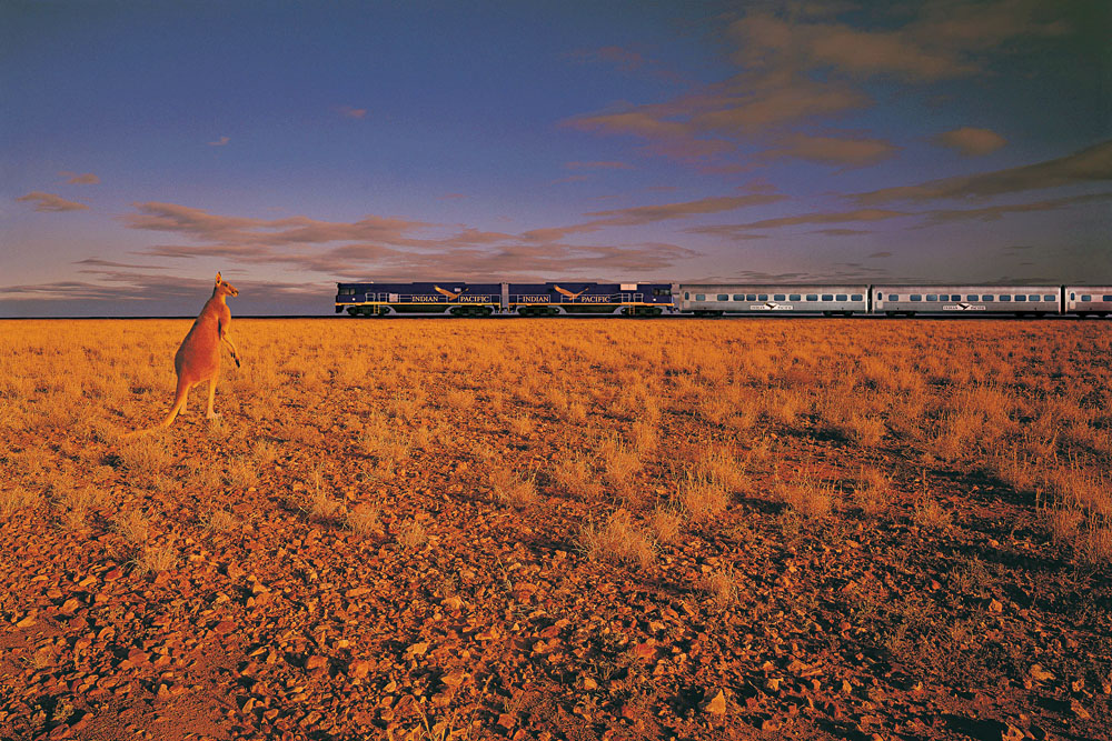 Indian Pacific train, Australia
