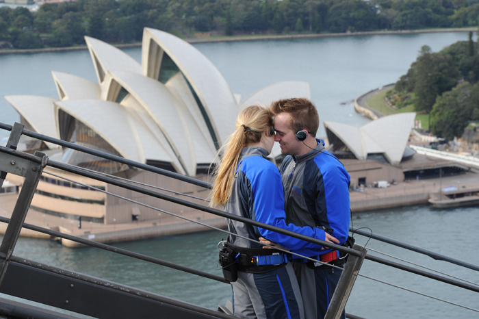Sydney-Harbour-Bridge-Climb-Couple