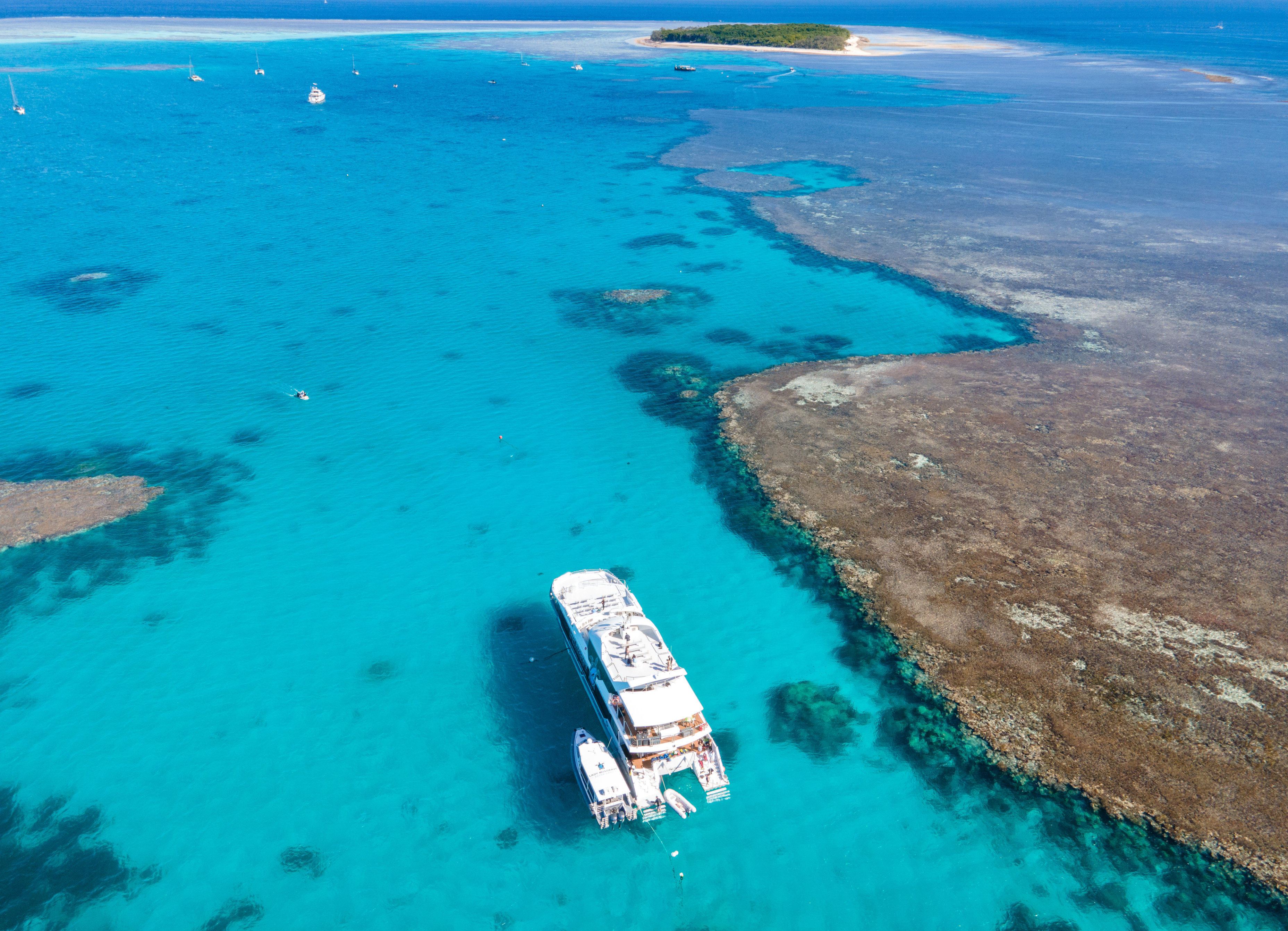 Stunning Coral Reef Lagoon.