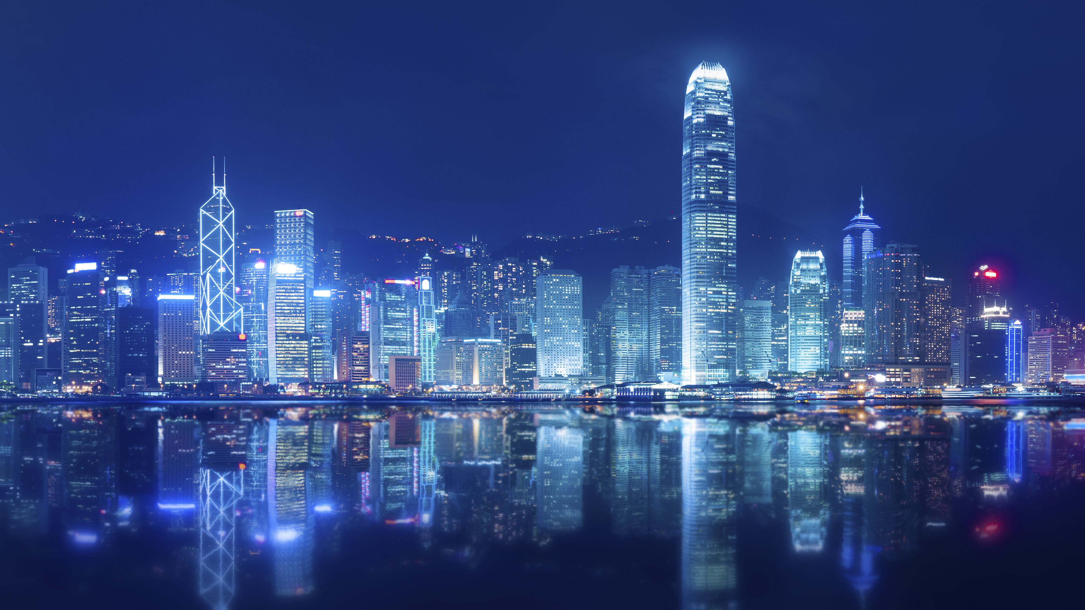 Victoria Harbor of Hong Kong