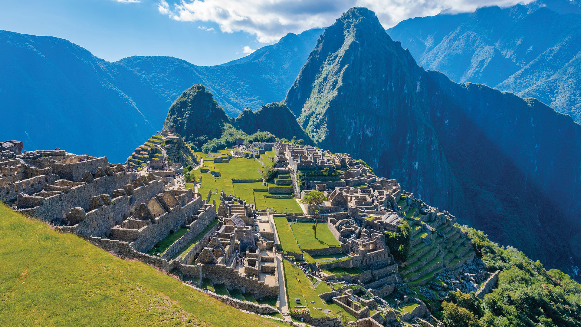 Machu Picchu - Aerial view