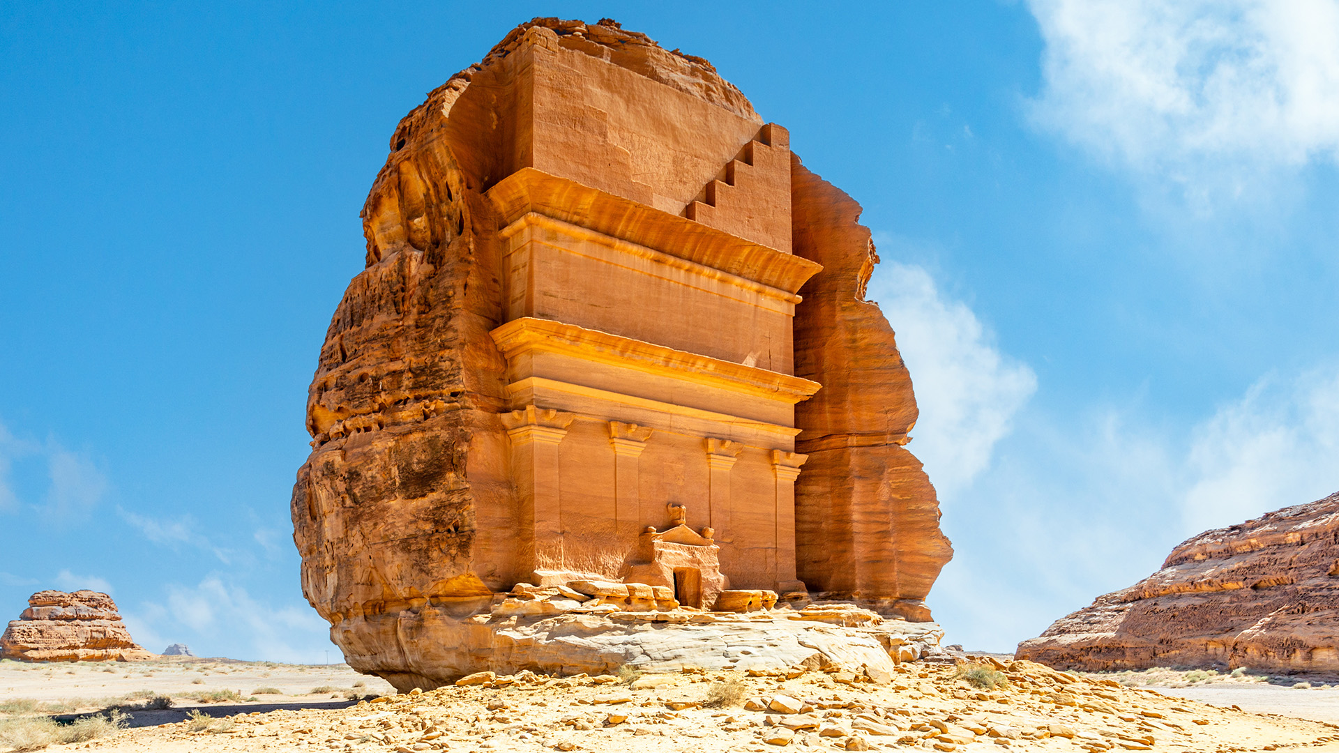 Saudi Arabia Alula Hegra Tomb of Lihyan