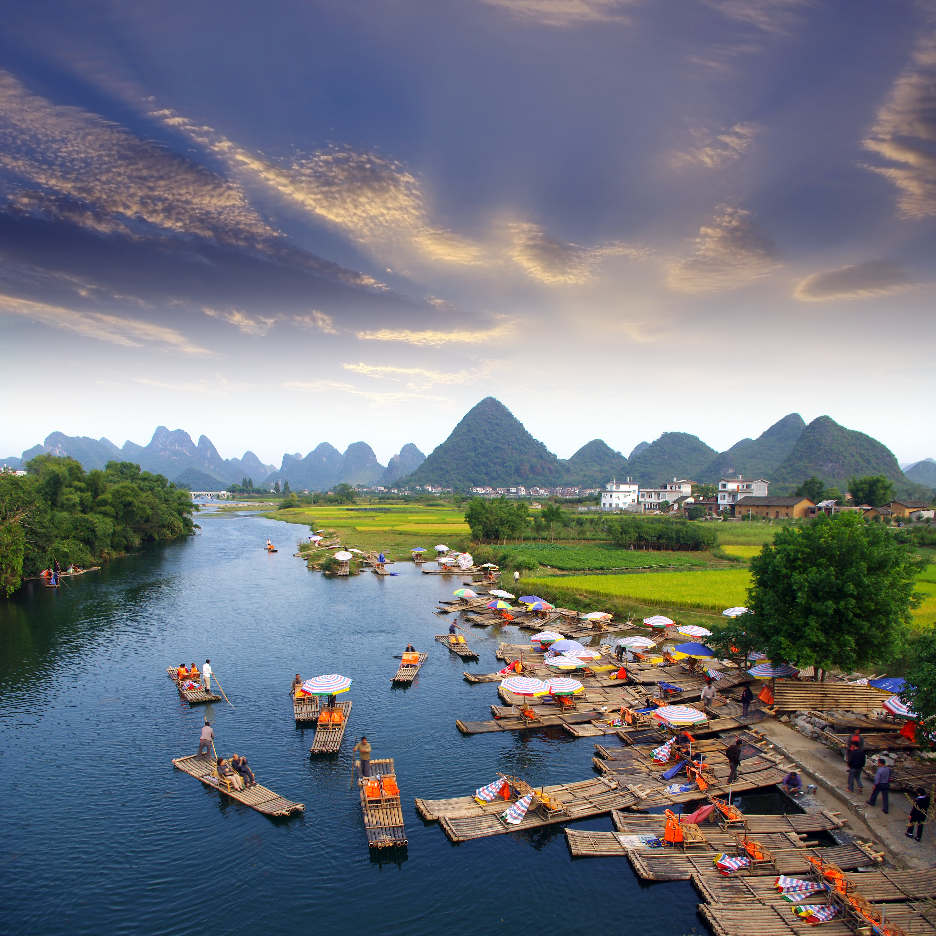 Guilin and Li River Landscape, China