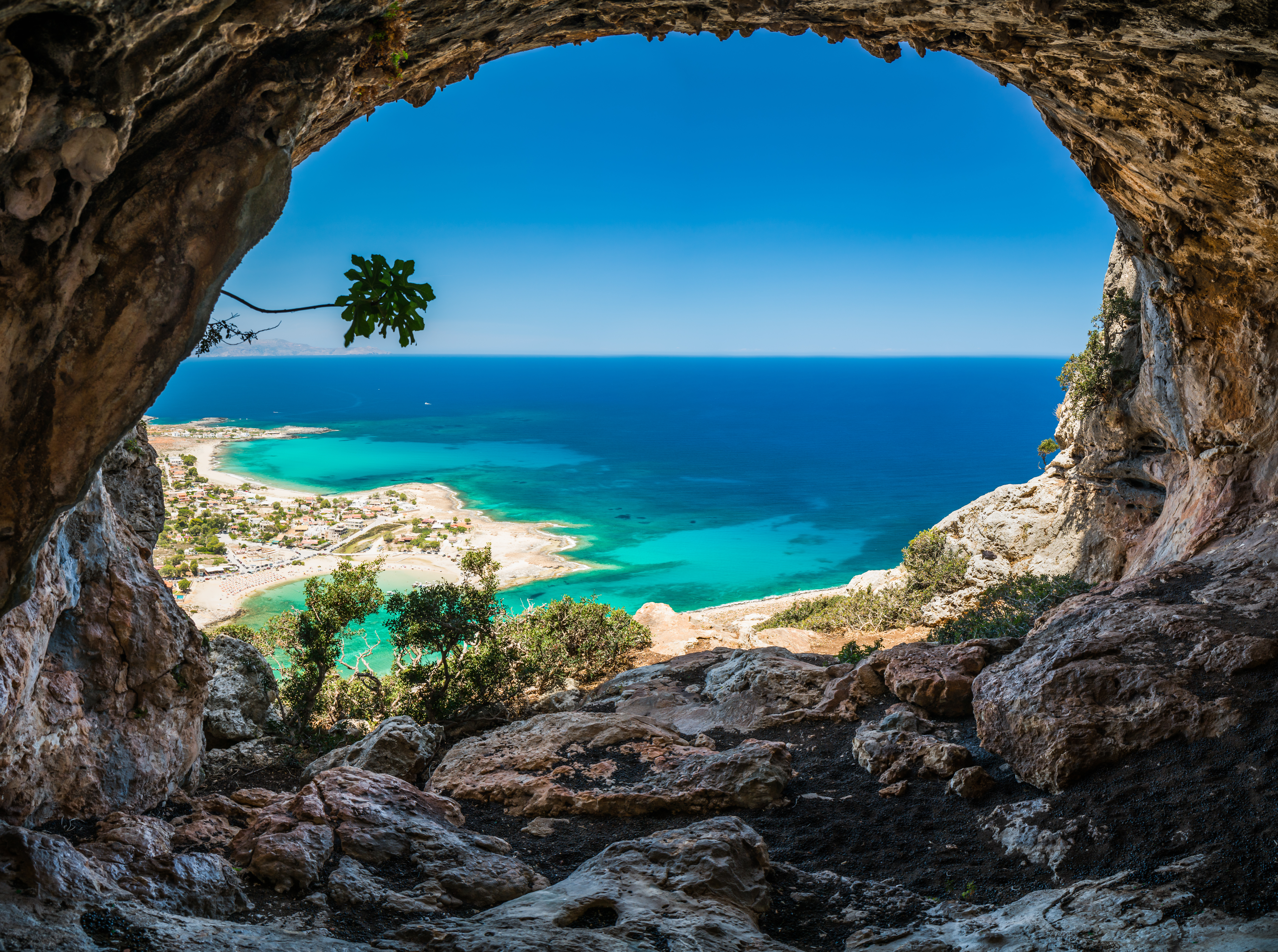 Island of Crete and Mediterranean Sea, Greece