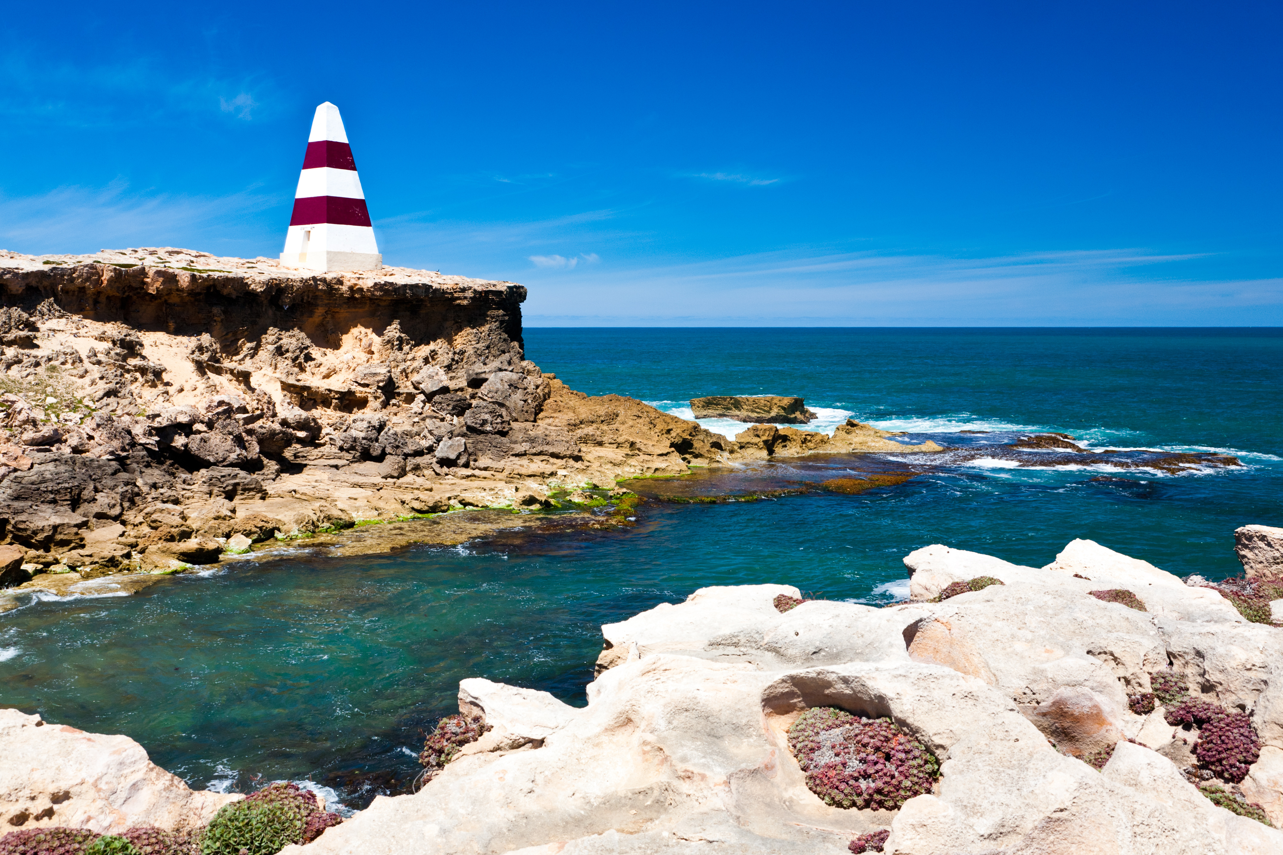 The 1852 Obelisk at Robe in South Australia