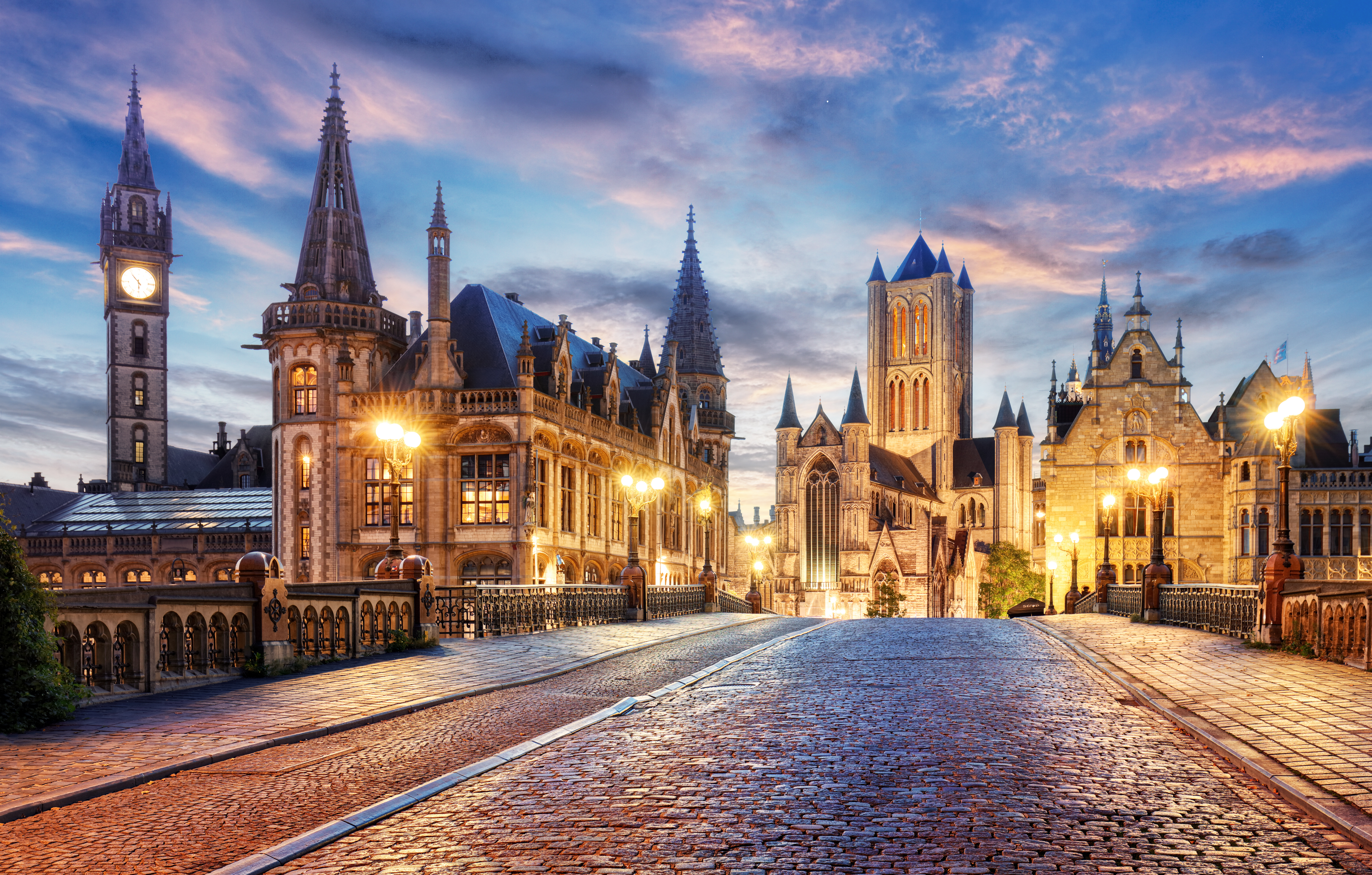 Ghent, Belgium's forth largest and most beautiful city