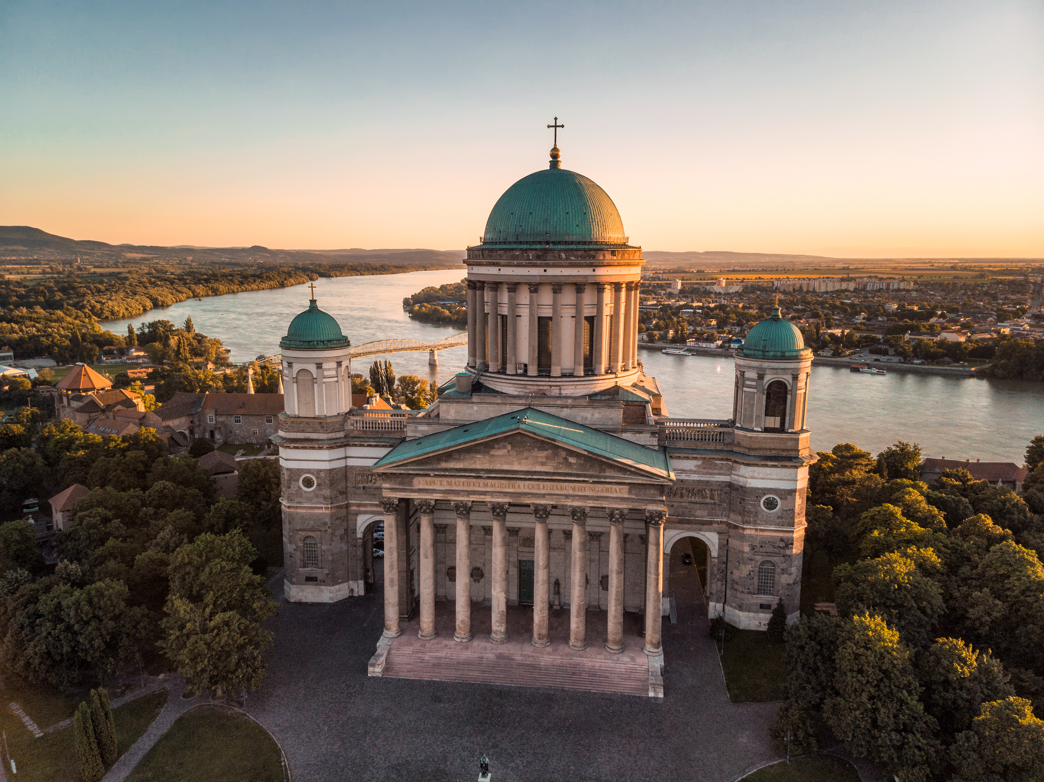 Esztergom Basilica is an ecclesiastic basilica in Esztergom