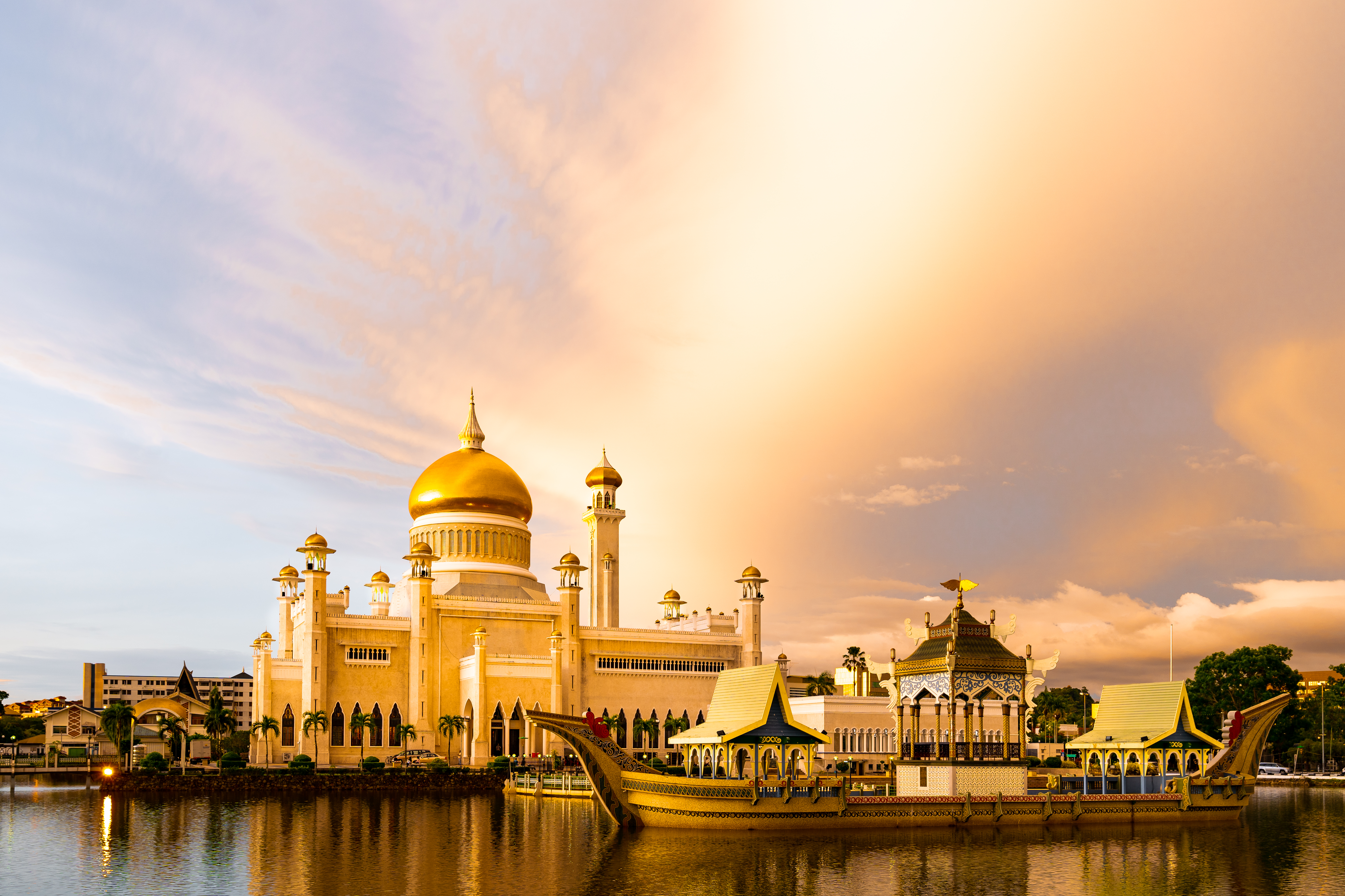 Sultan Omar Ali Saifuddien Mosque is an Islamic mosque located in Bandar Seri Begawan, the capital of the Sultanate of Brunei