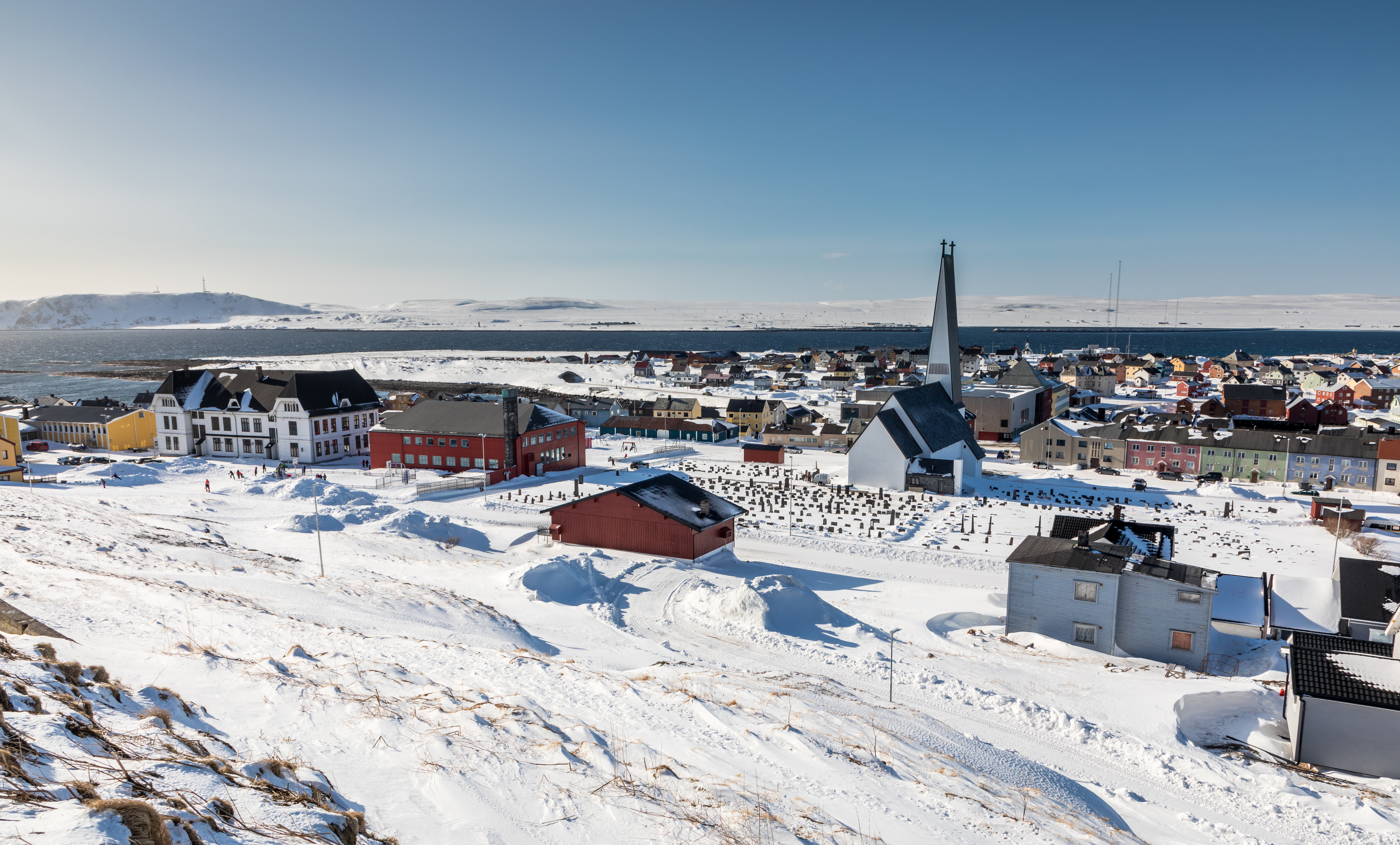 Vardo cityscape, Finnmark county