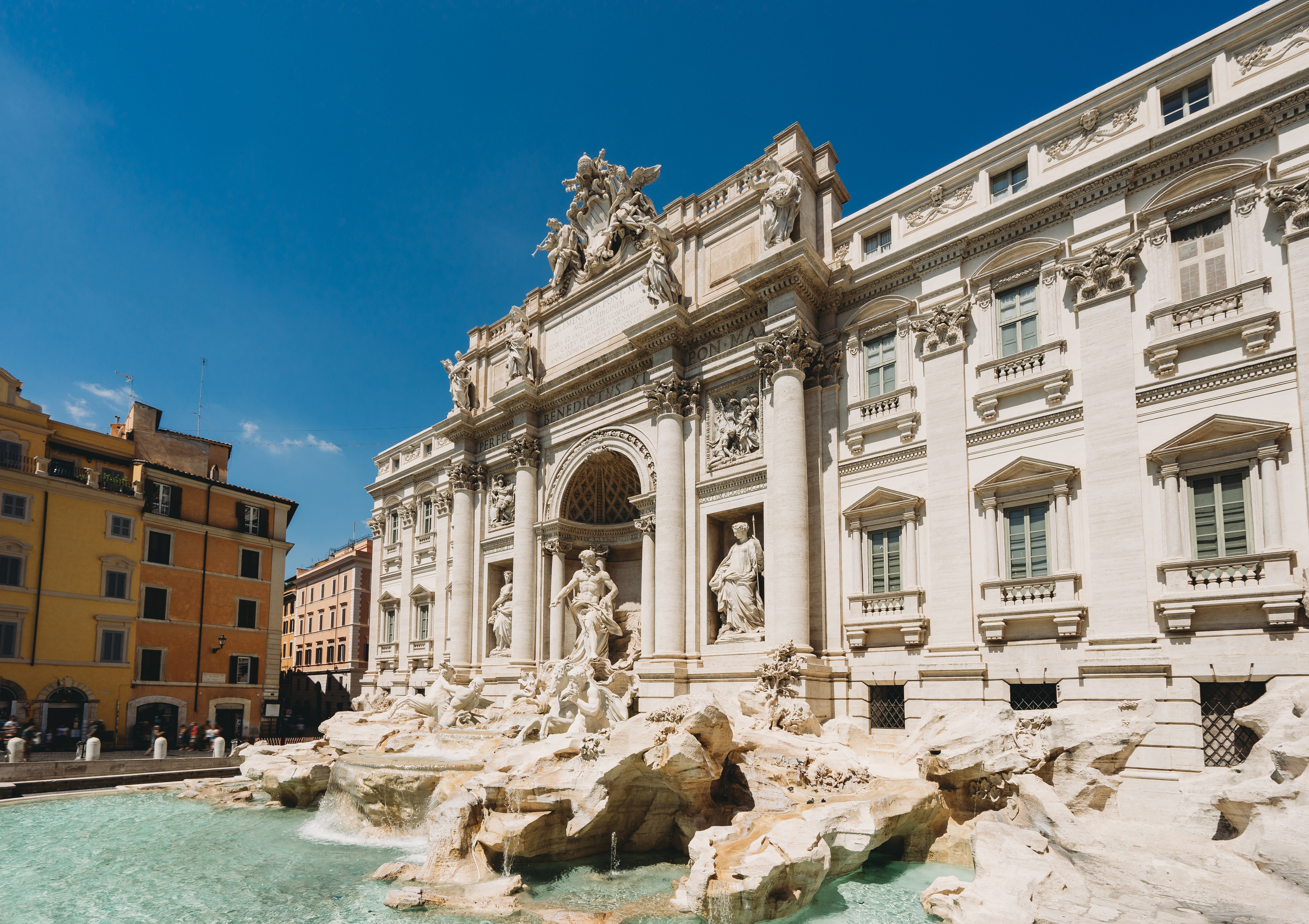 Trevi fountain in Rome