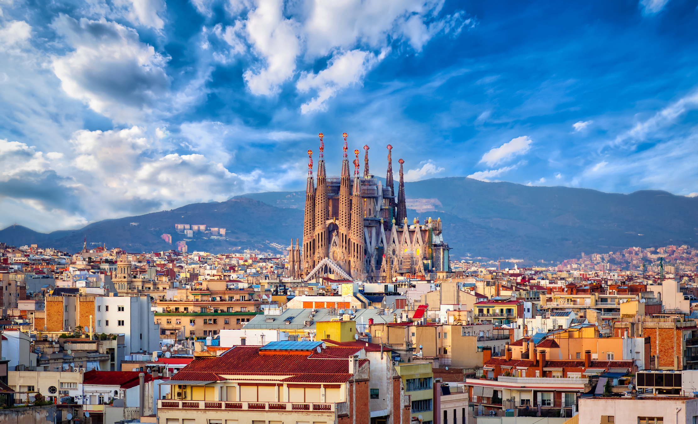 Church of La Sagrada Familia from Antoni Gaudi