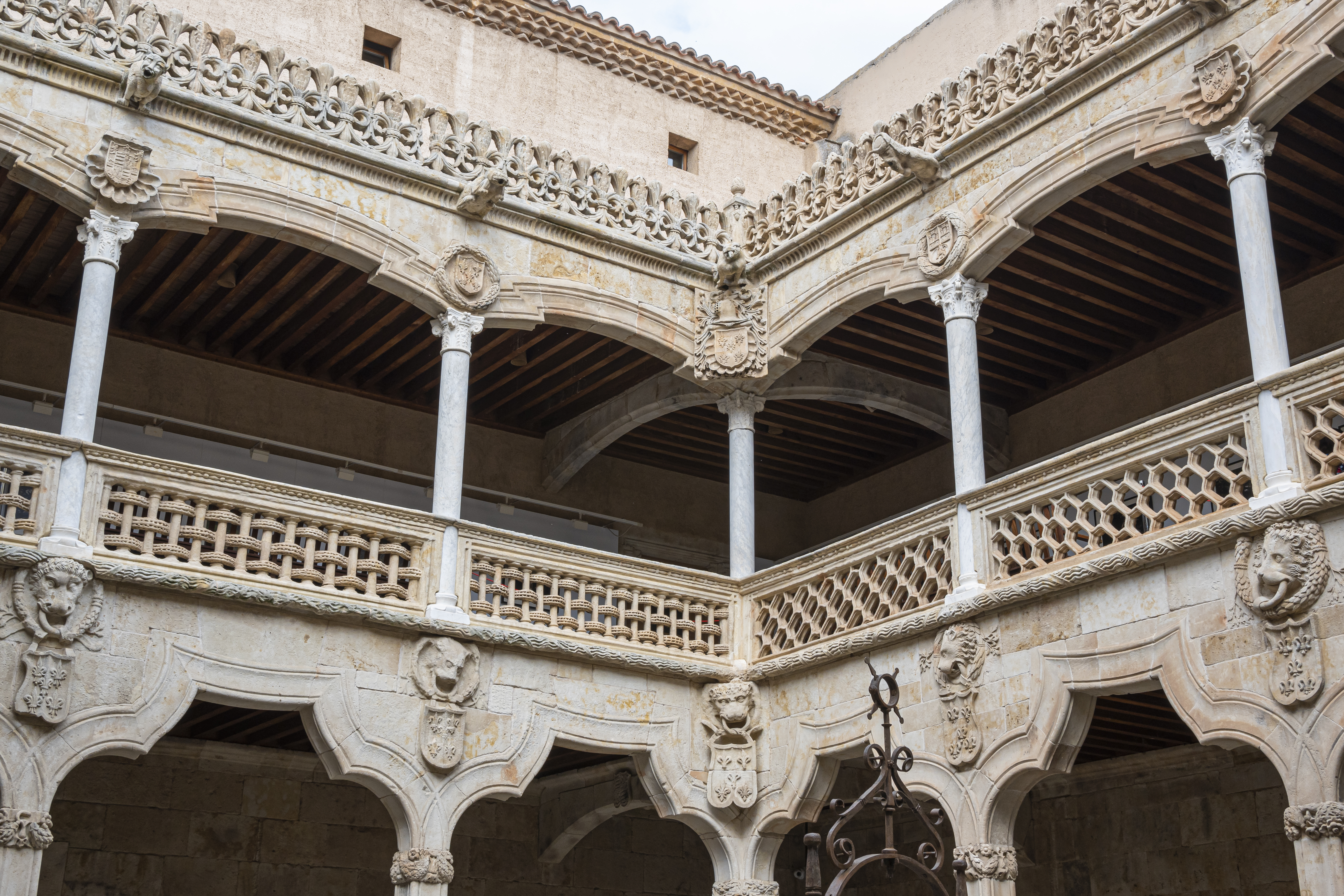 Casa de las Conchas in Salamanca, Castilla y Leon