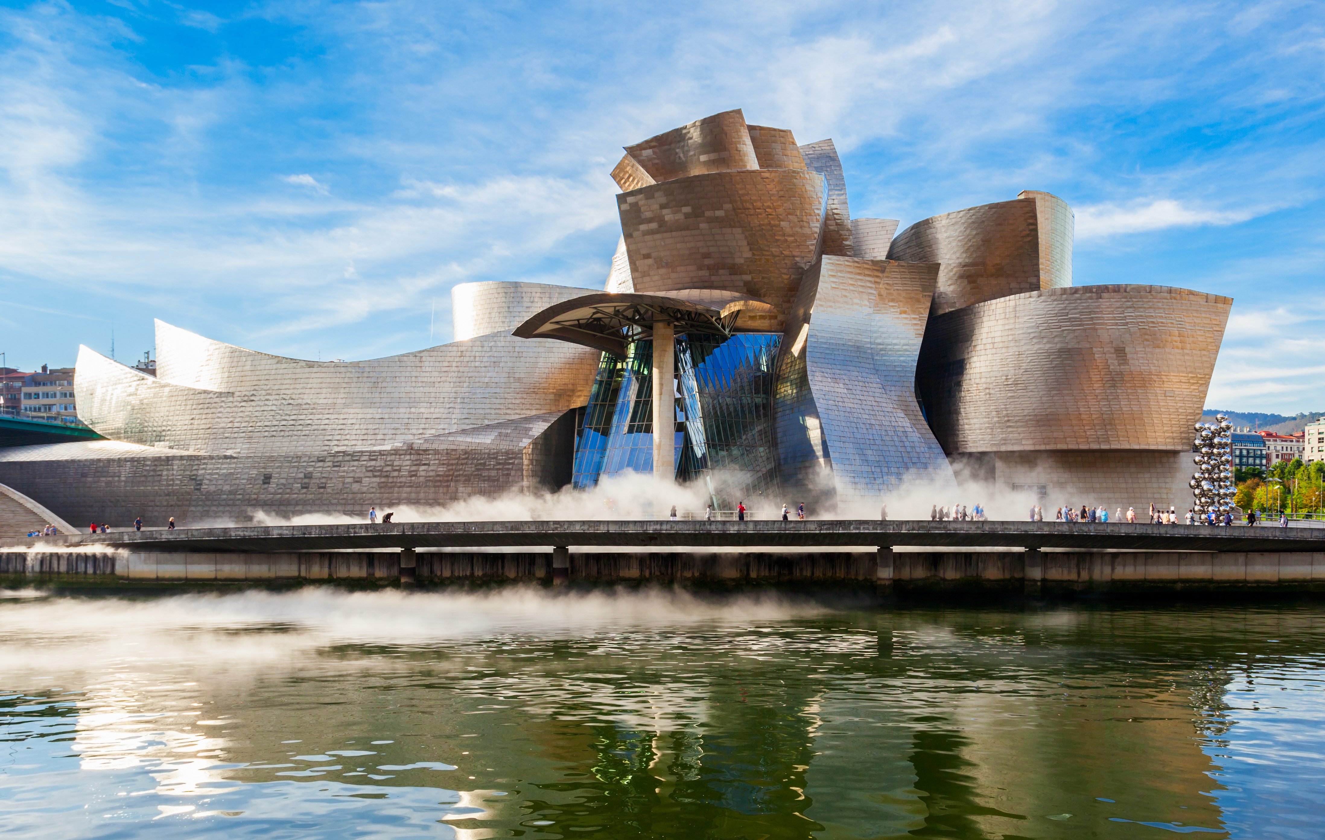 The Guggenheim Museum is a museum of modern and contemporary art, located in Bilbao, northern Spain