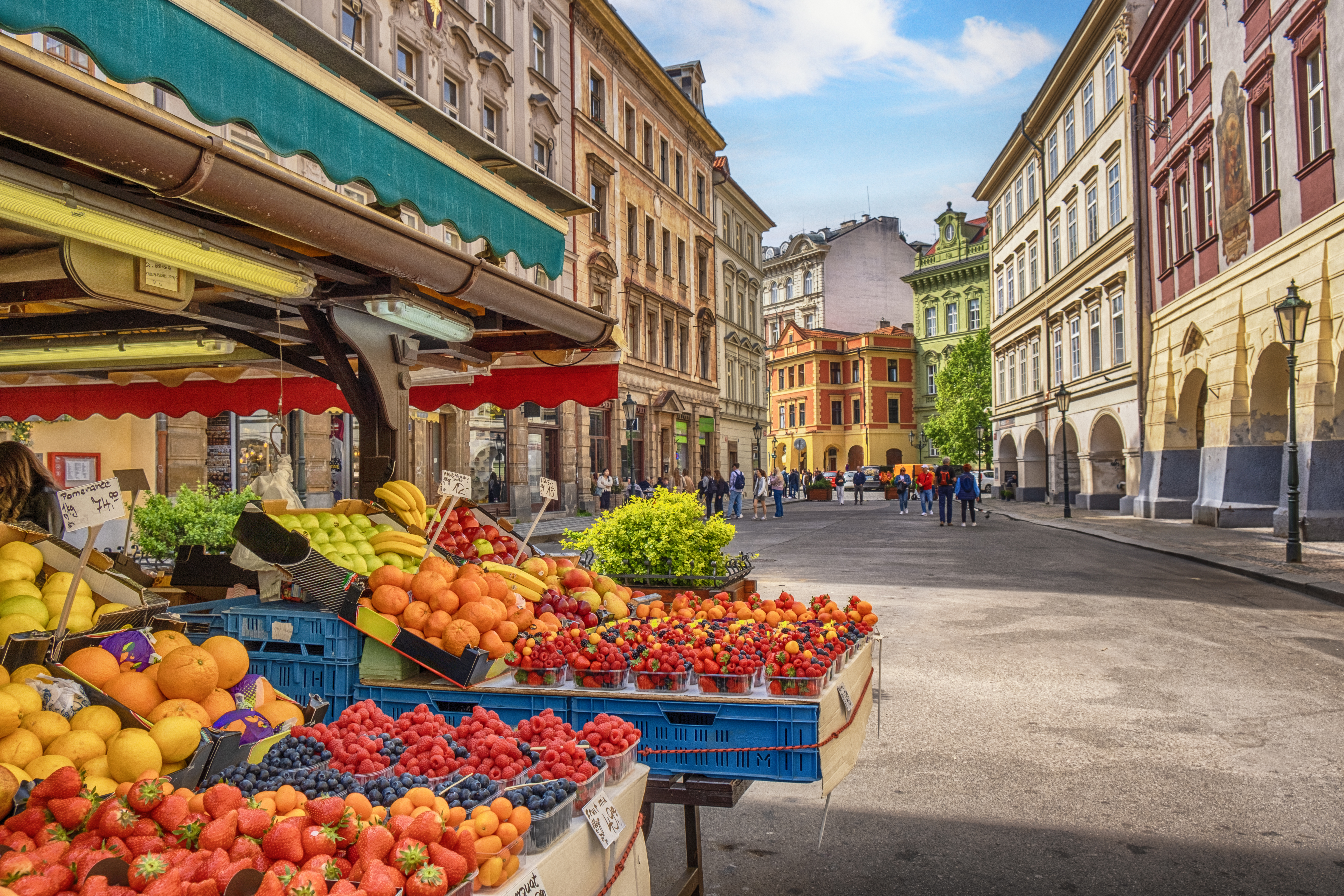 Havelska Street, Prague, Czech Republic