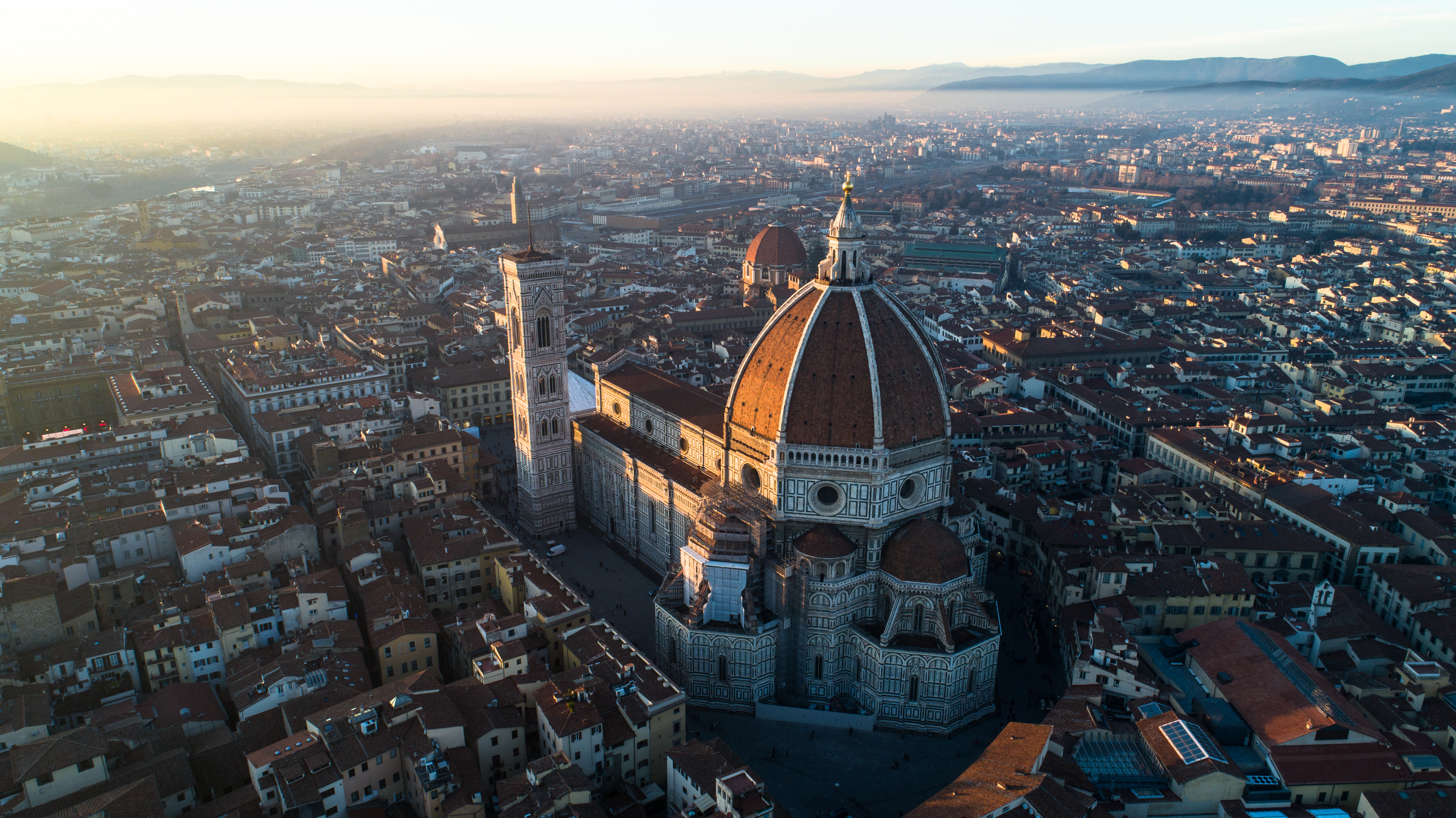 Aerial view of Florence, Italy
