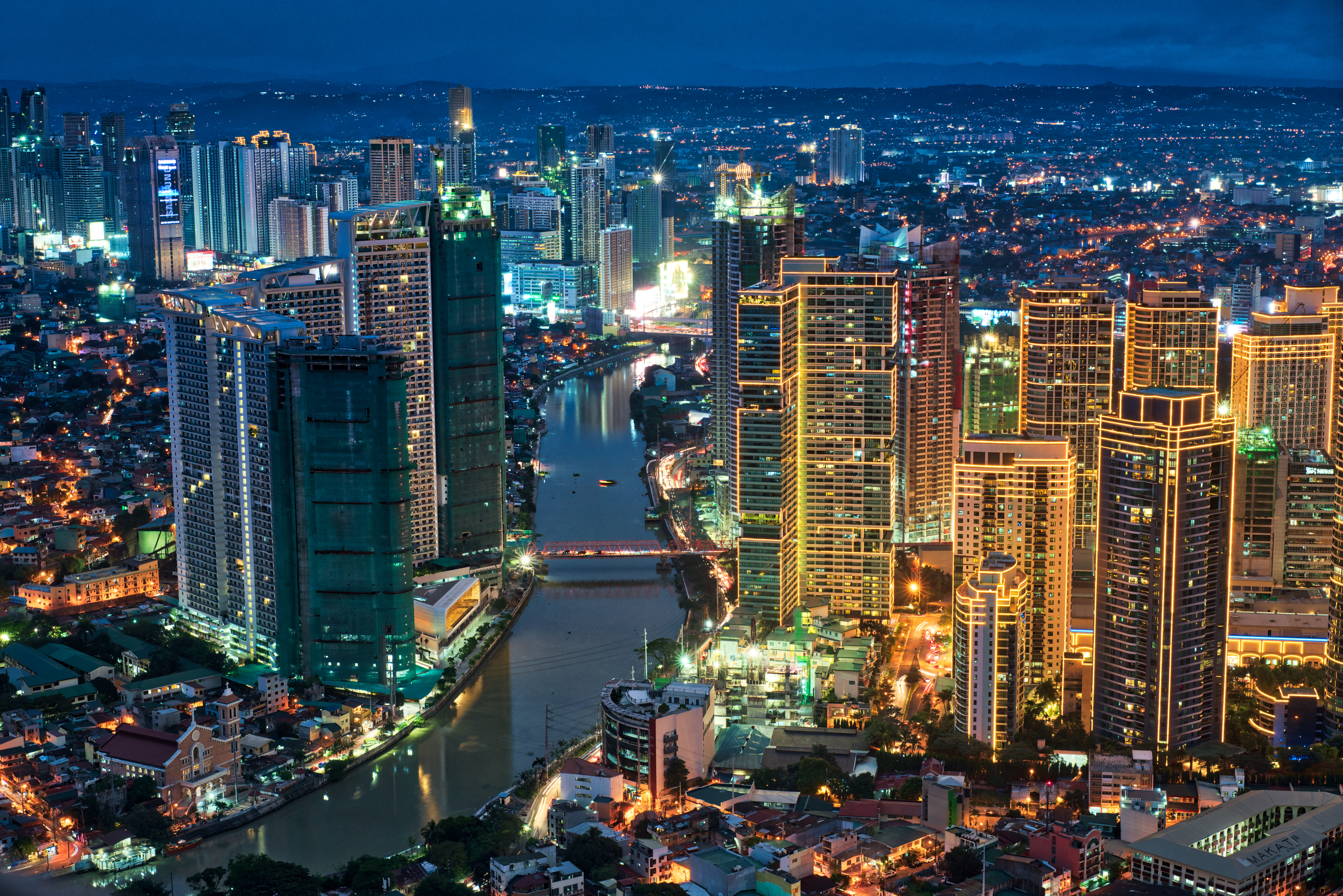 Makati Skyline, Metro Manila - Philippines