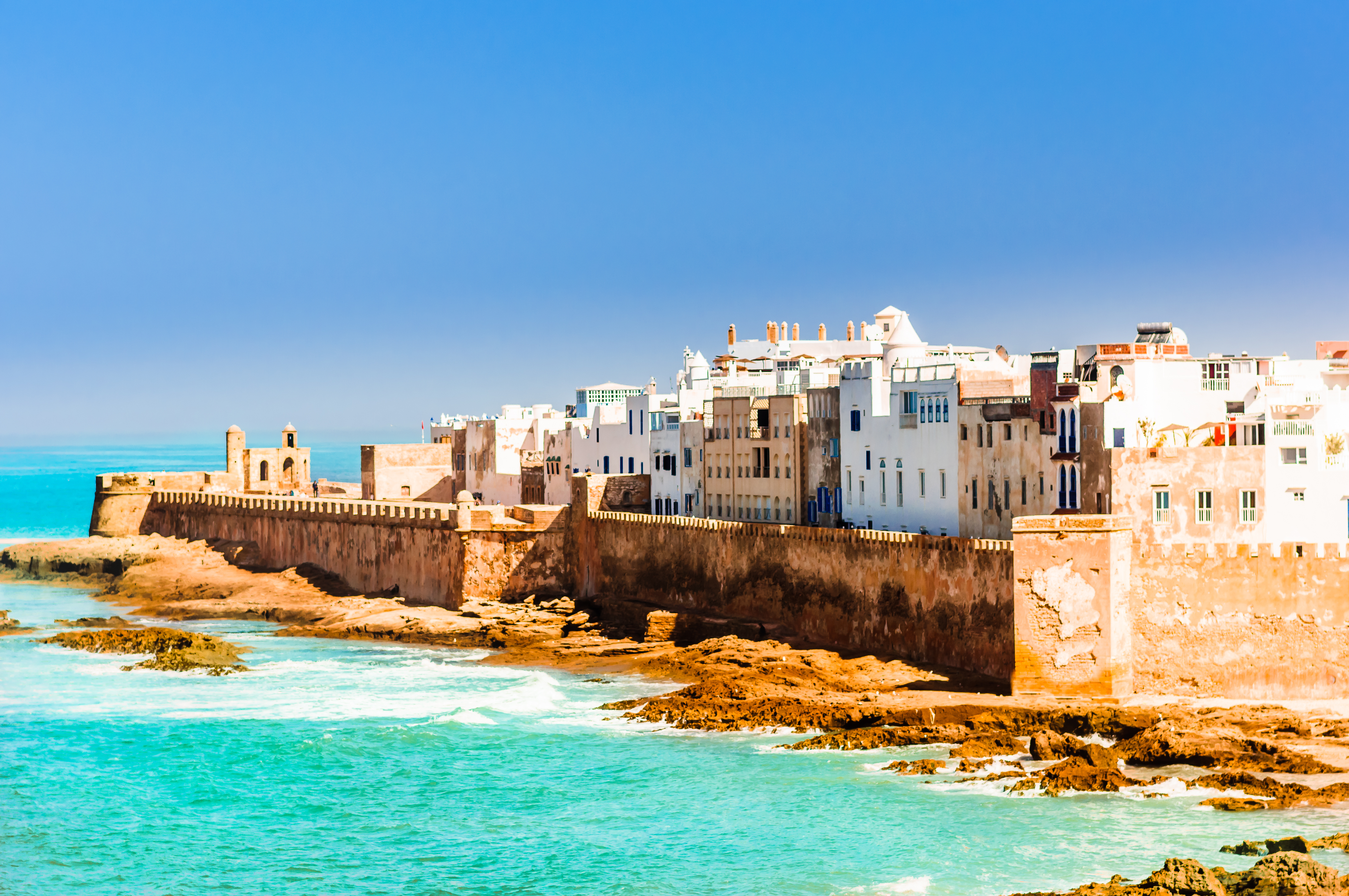 The old city of Essaouira in Morocco.