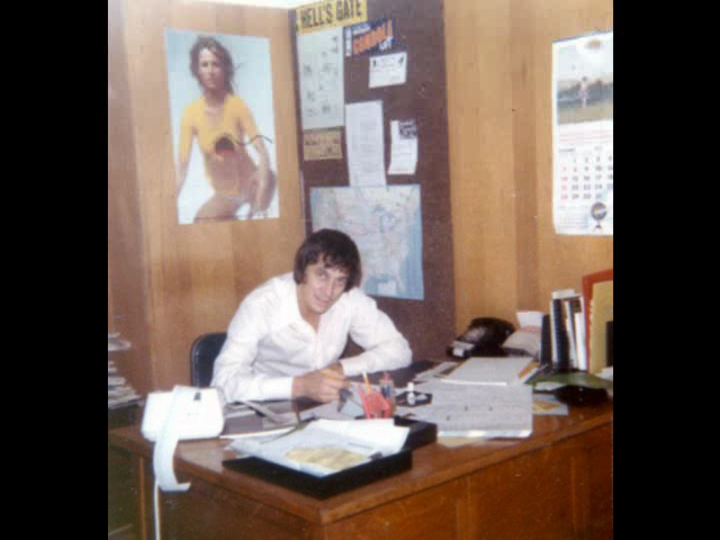 An early Goway office from the 1970s