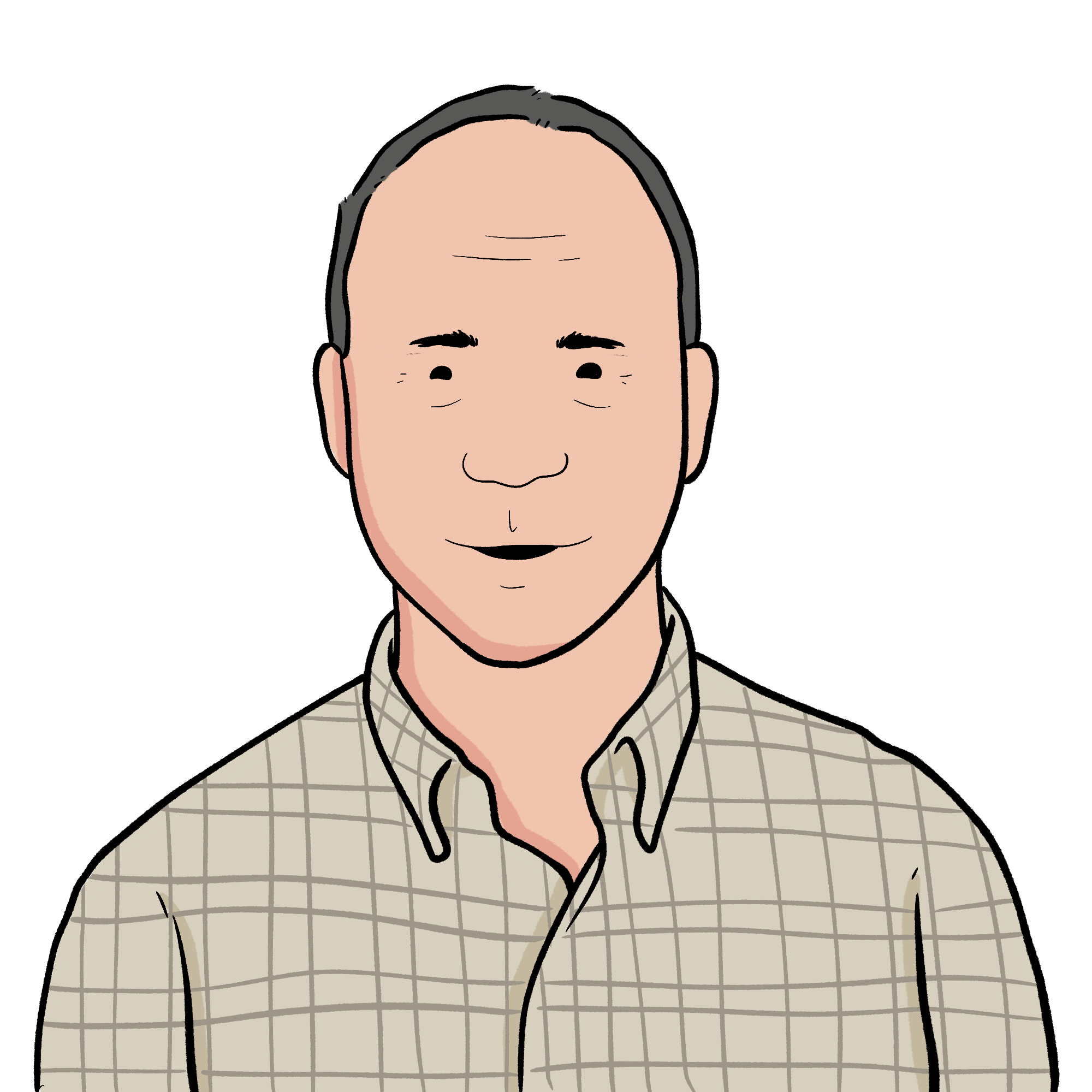 illustration of Evan Kranson