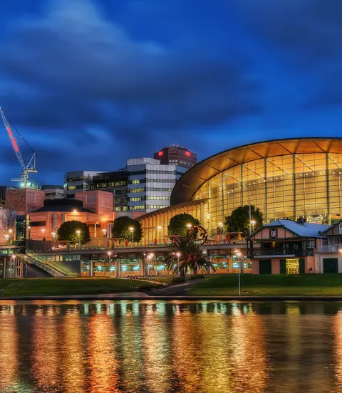 Adelaide - South Australia’s cosmopolitan coastal capital.