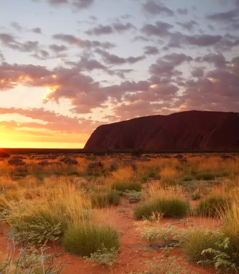 Uluru Dawn Northern Territory