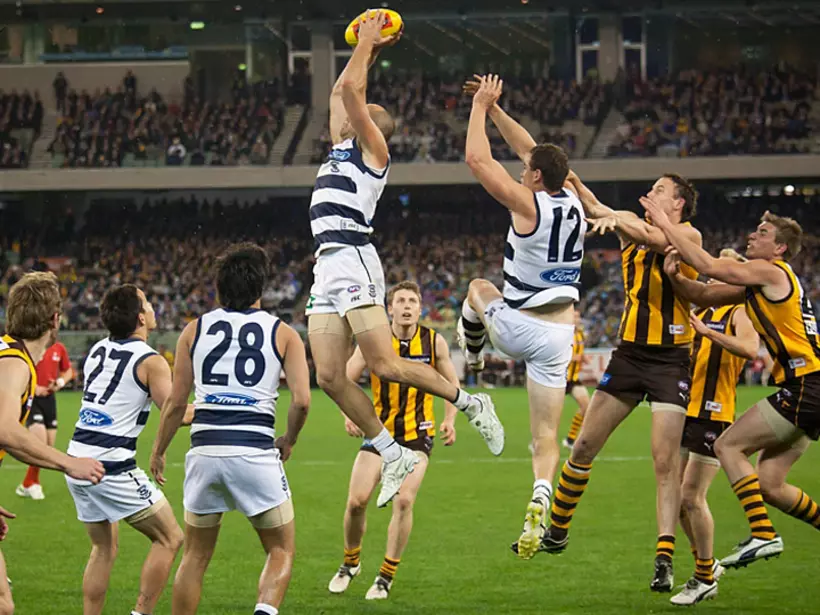 Aussie Rules - the sport of choice in Melbourne