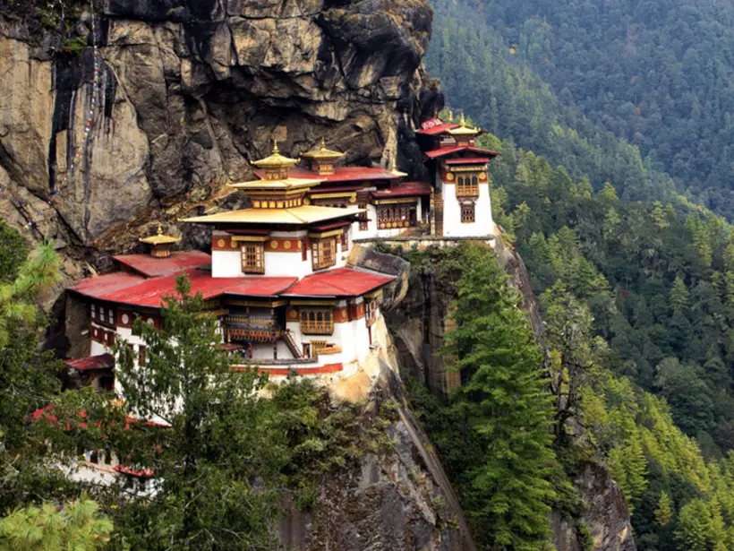 Tiger's Nest Monastery is a popular inclusion on Bhutan tours.