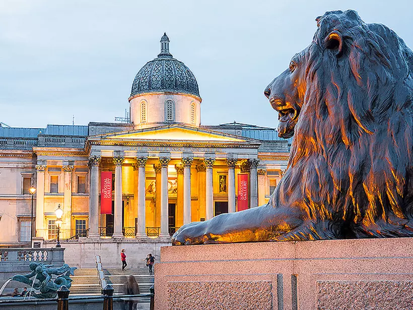 Immerse yourself in the bustling city and culture by spending time traversing Trafalgar Sqaure