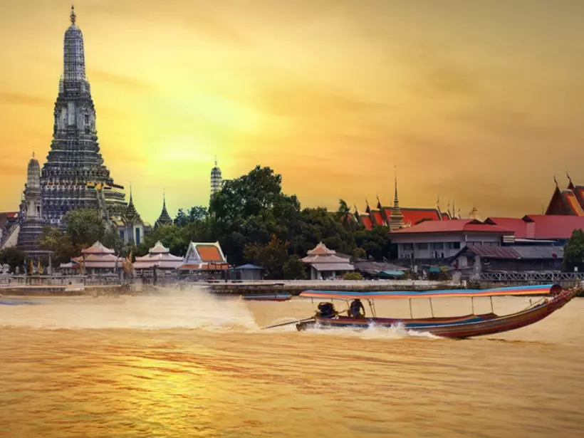 Wat Arun - among the best known of Thailand's landmarks