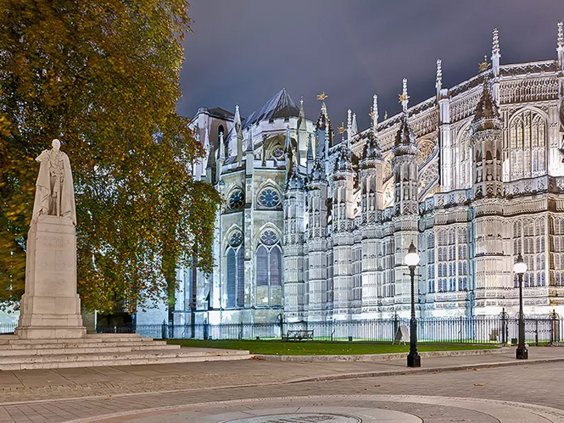Tour the grand halls of Westminster Abbey, known for its coronations and burials of the royals
