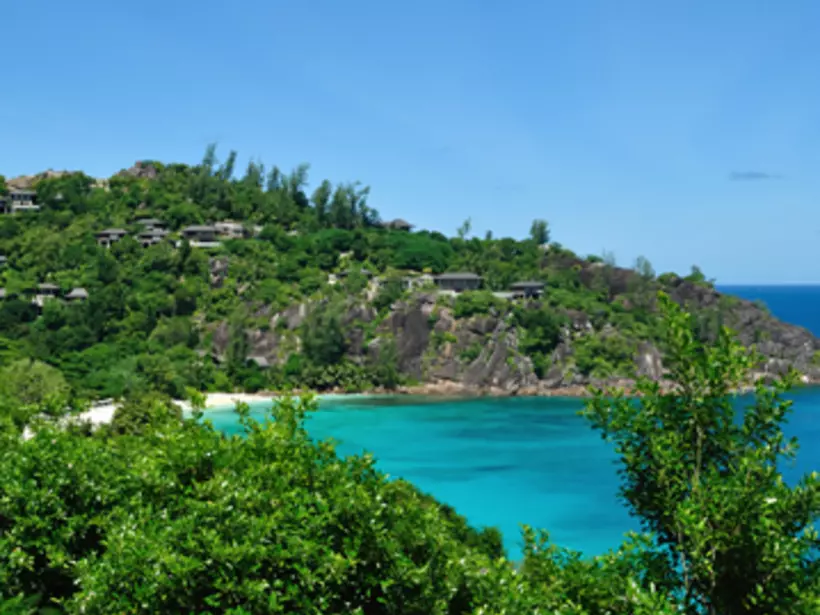 Petite Anse Mahe Petit Anse on Mahe island is a breathtaking bay Petite Anse Mahe Petit Anse on Mahe island is a breathtaking bay