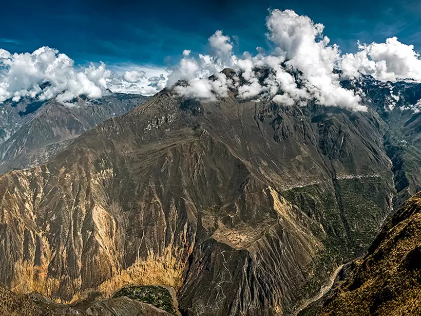 Admire Colca Canyon, the second deepest canyon in the world