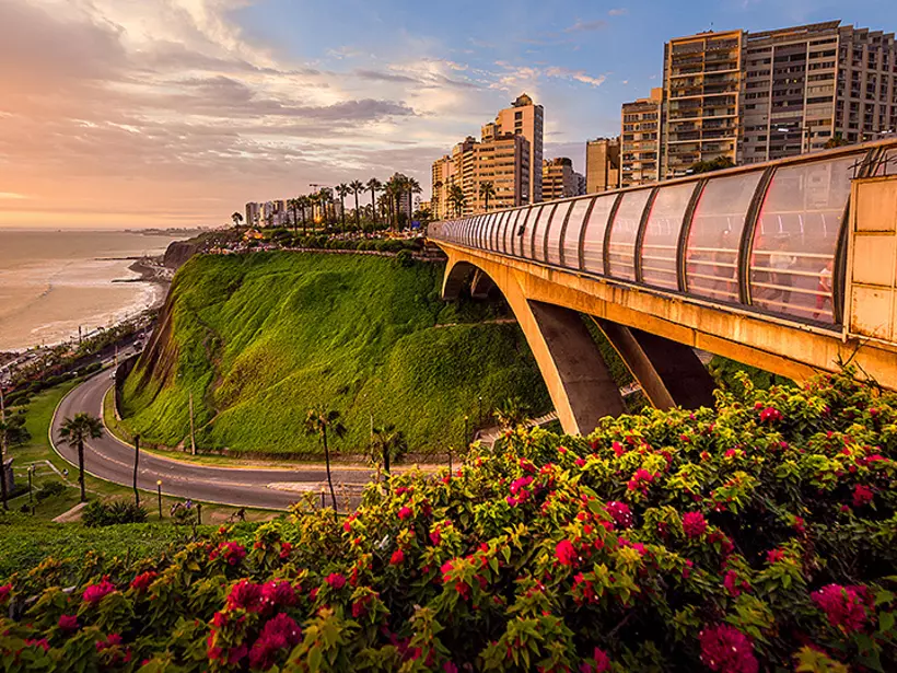 Grab a bite in Lima, known as the culinary capital of Peru