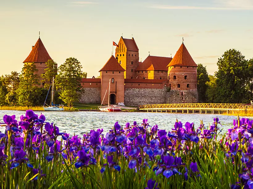 Take a pause from the mainland and check out Trakai Island, housing its own medieval castle