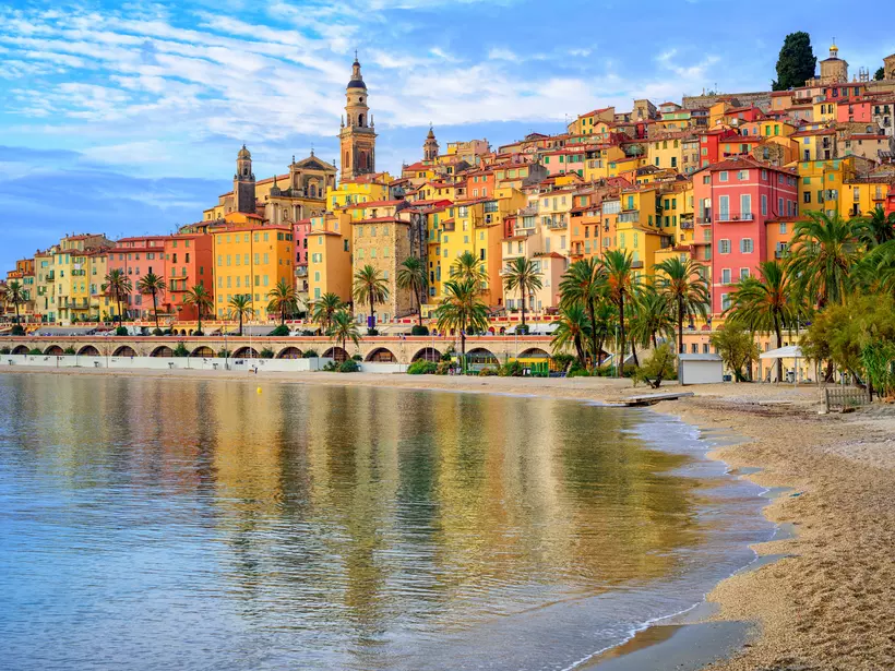 Take a break and relax on the beaches of the French Riviera