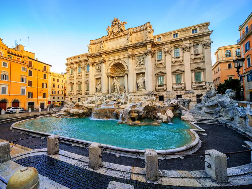 Beloved by locals and visitors alike, The Trevi Fountain was designed by Nicola Salvi 