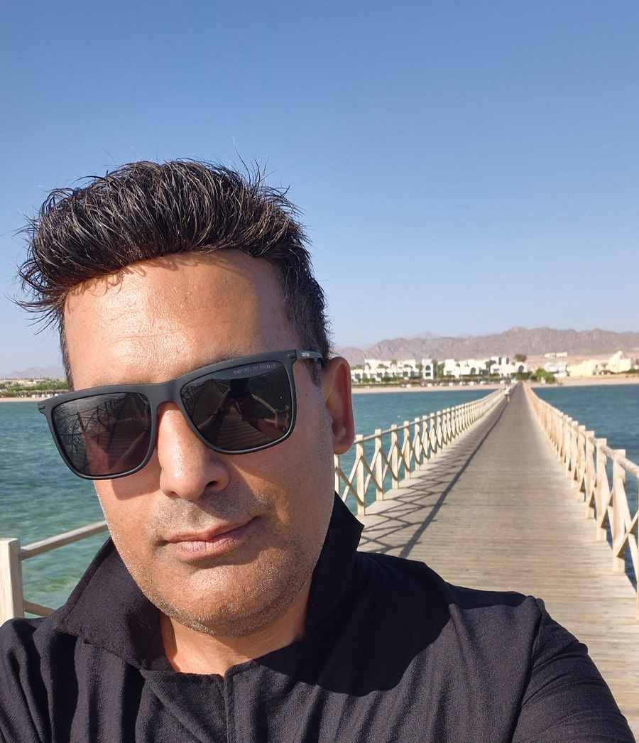 Michael Rigillo on vacation