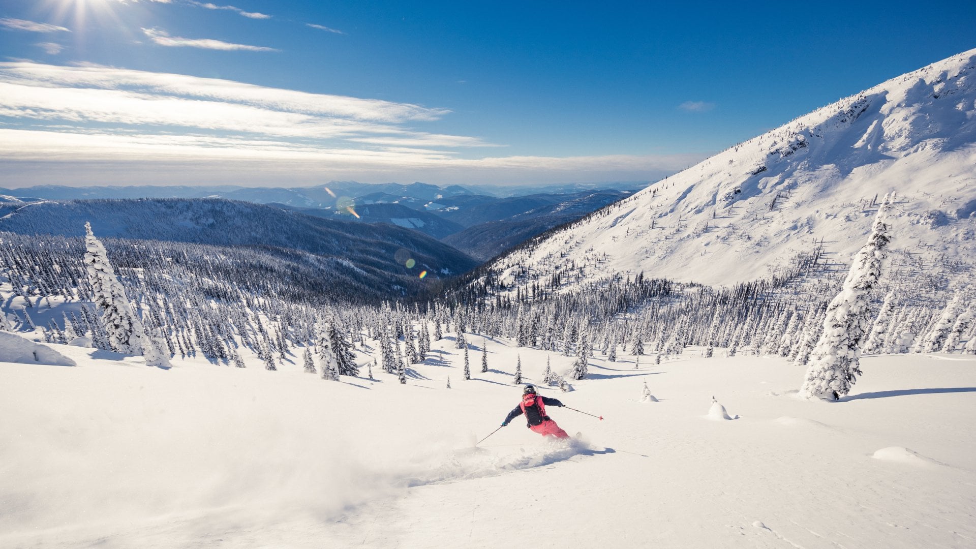 Heli adventure skiing in British Columbia