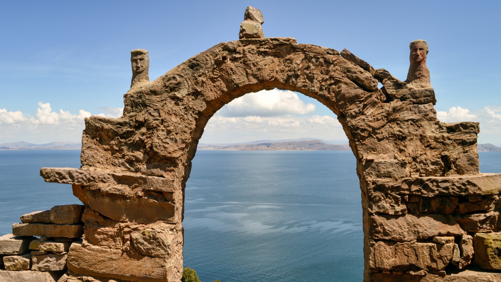 Lake Titicaca, Peru Amantani Island on Lake Titicaca, Peru