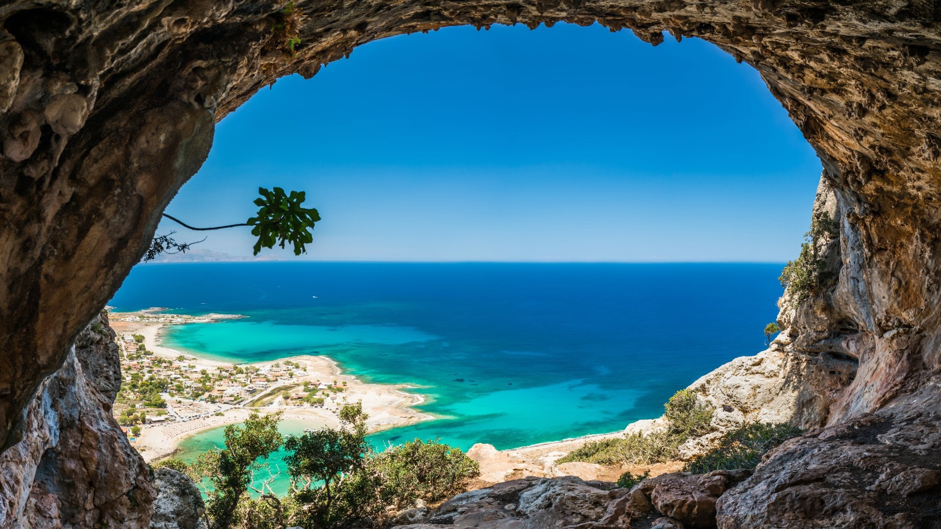 Island of Crete and Mediterranean Sea, Greece