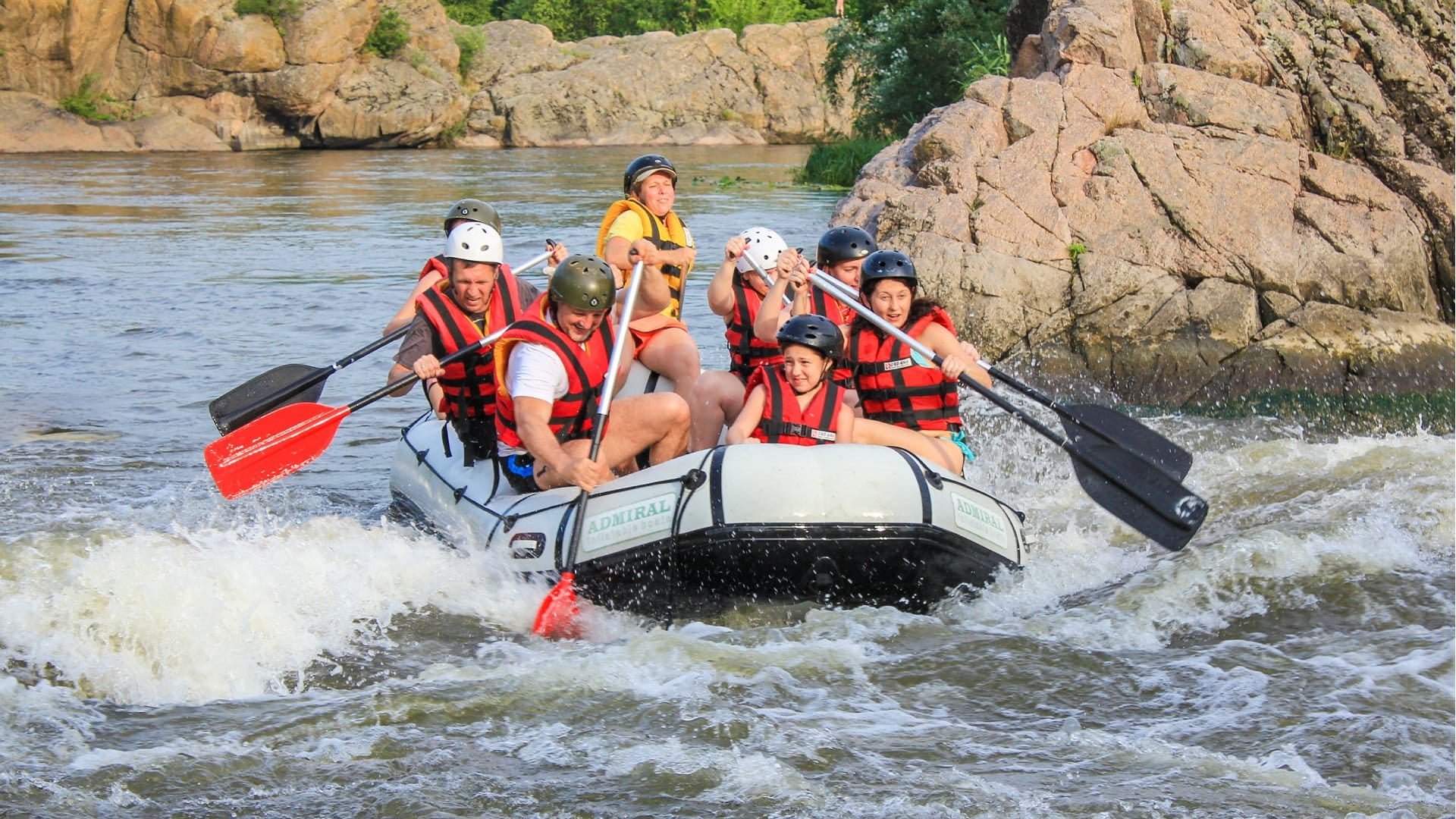 Costa Rica Rafting team , summer extreme water sport