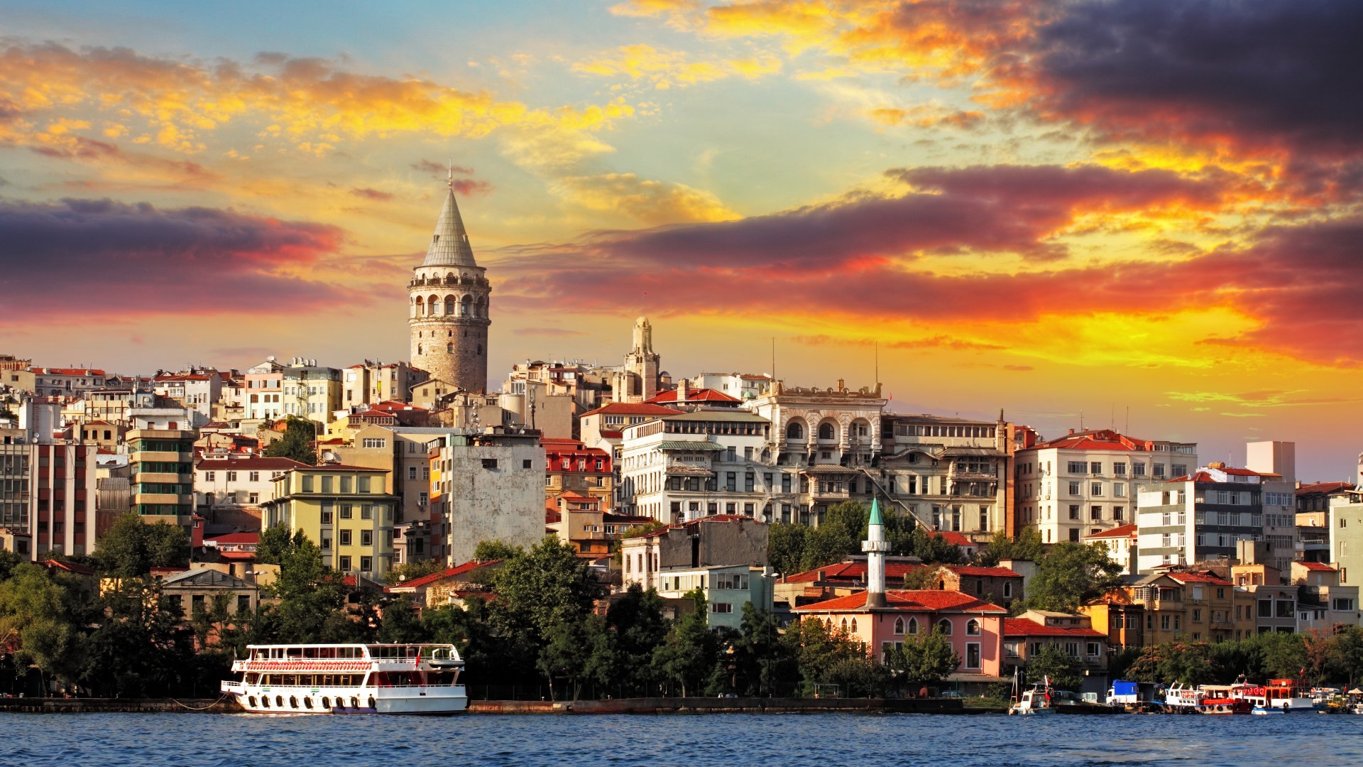 The Galata District, Istanbul, Turkey