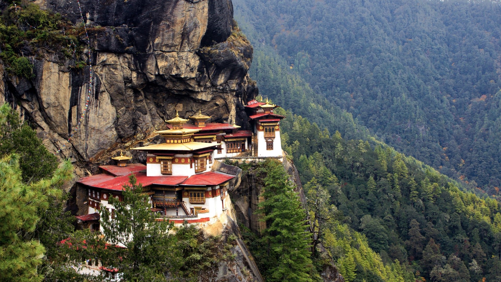 Tigers Nest Monastery in Paro, Bhutan