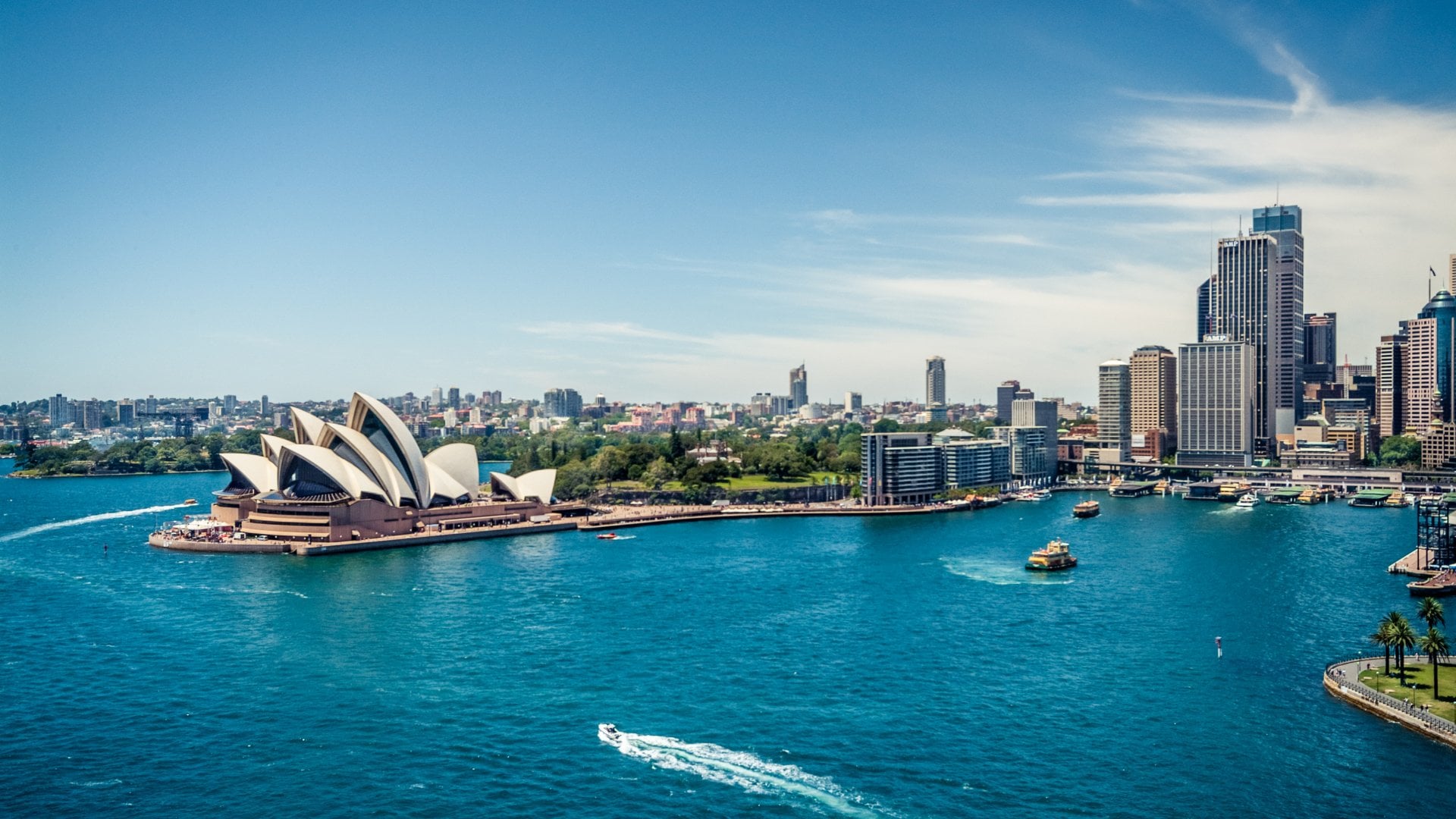 View of Sydney Harbour, Australia