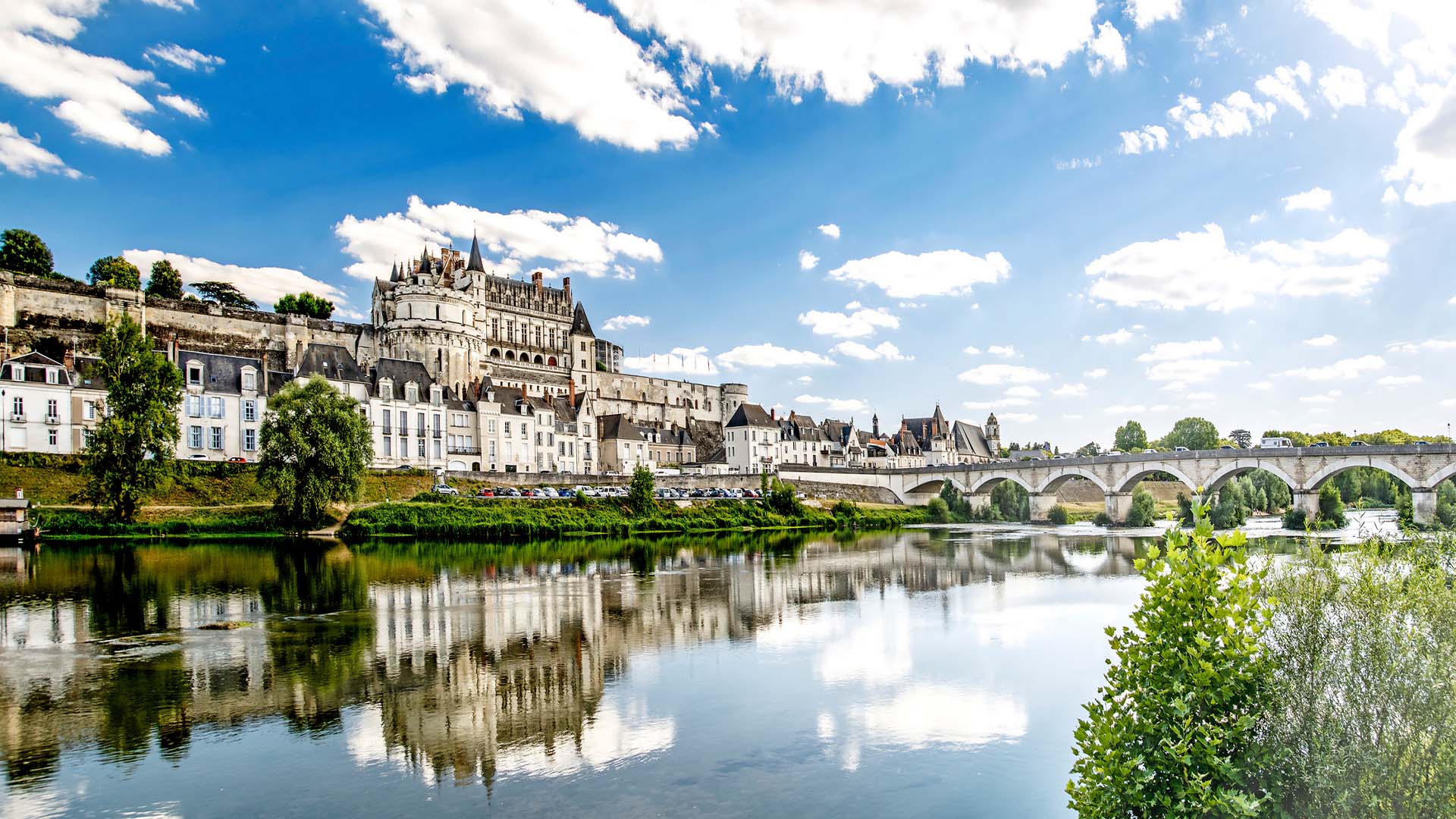 Amboise in the Loire Valley in France