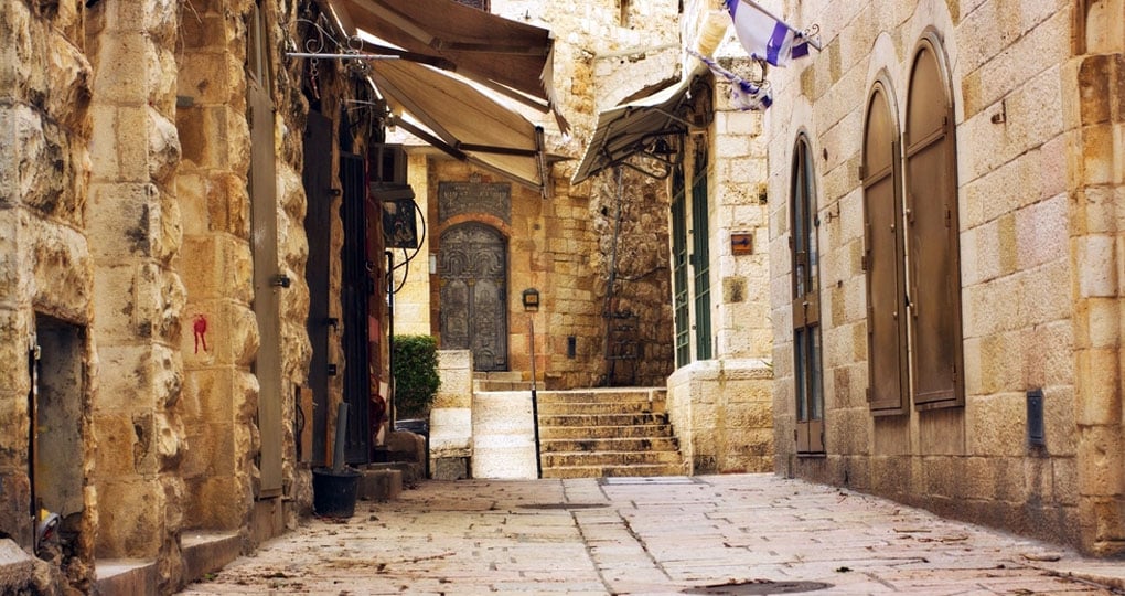 Alley in Jerusalem old city
